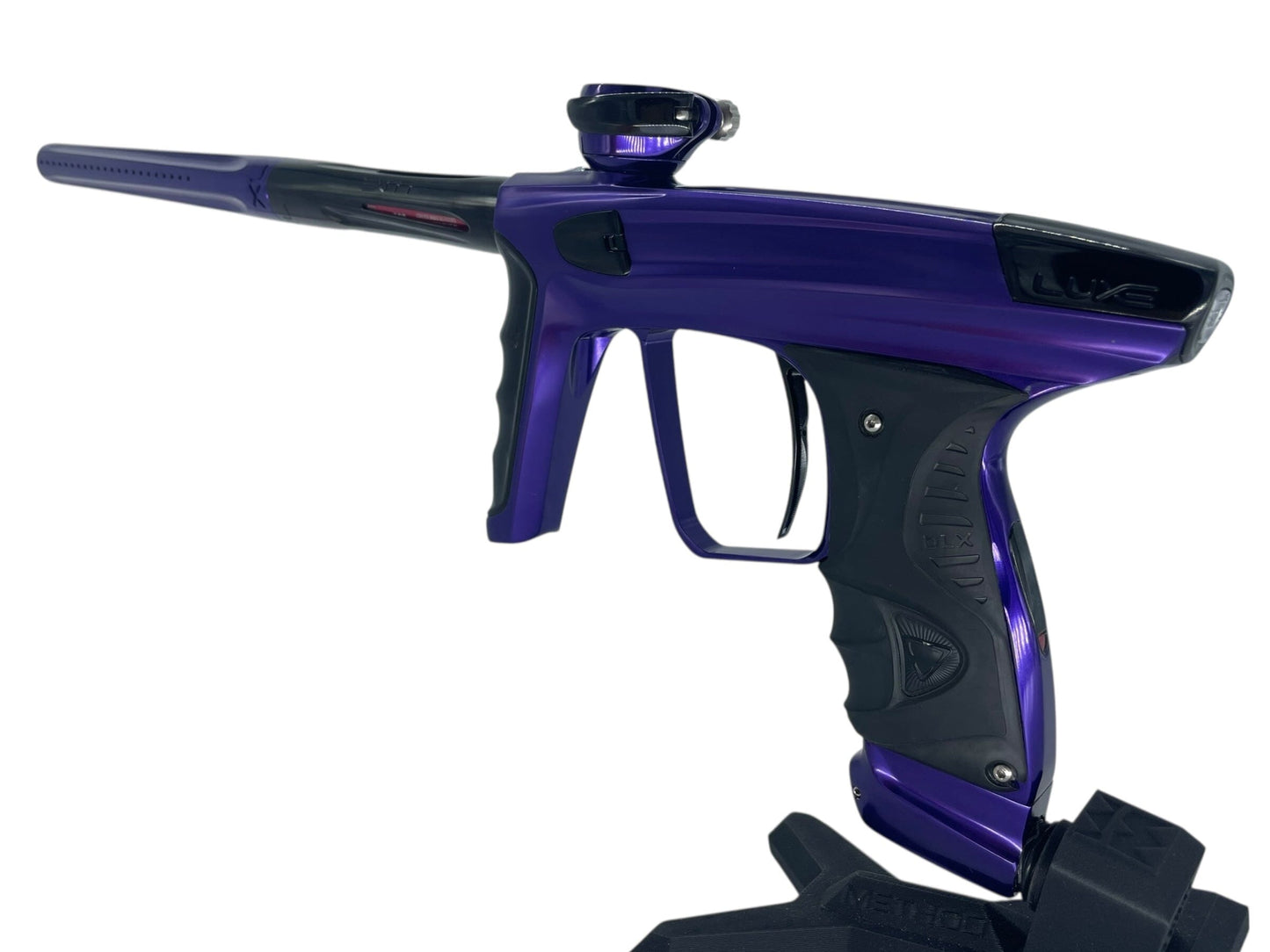 Used Dlx Luxe X Paintball Gun Purple/Black Paintball Gun from CPXBrosPaintball Buy/Sell/Trade Paintball Markers, New Paintball Guns, Paintball Hoppers, Paintball Masks, and Hormesis Headbands
