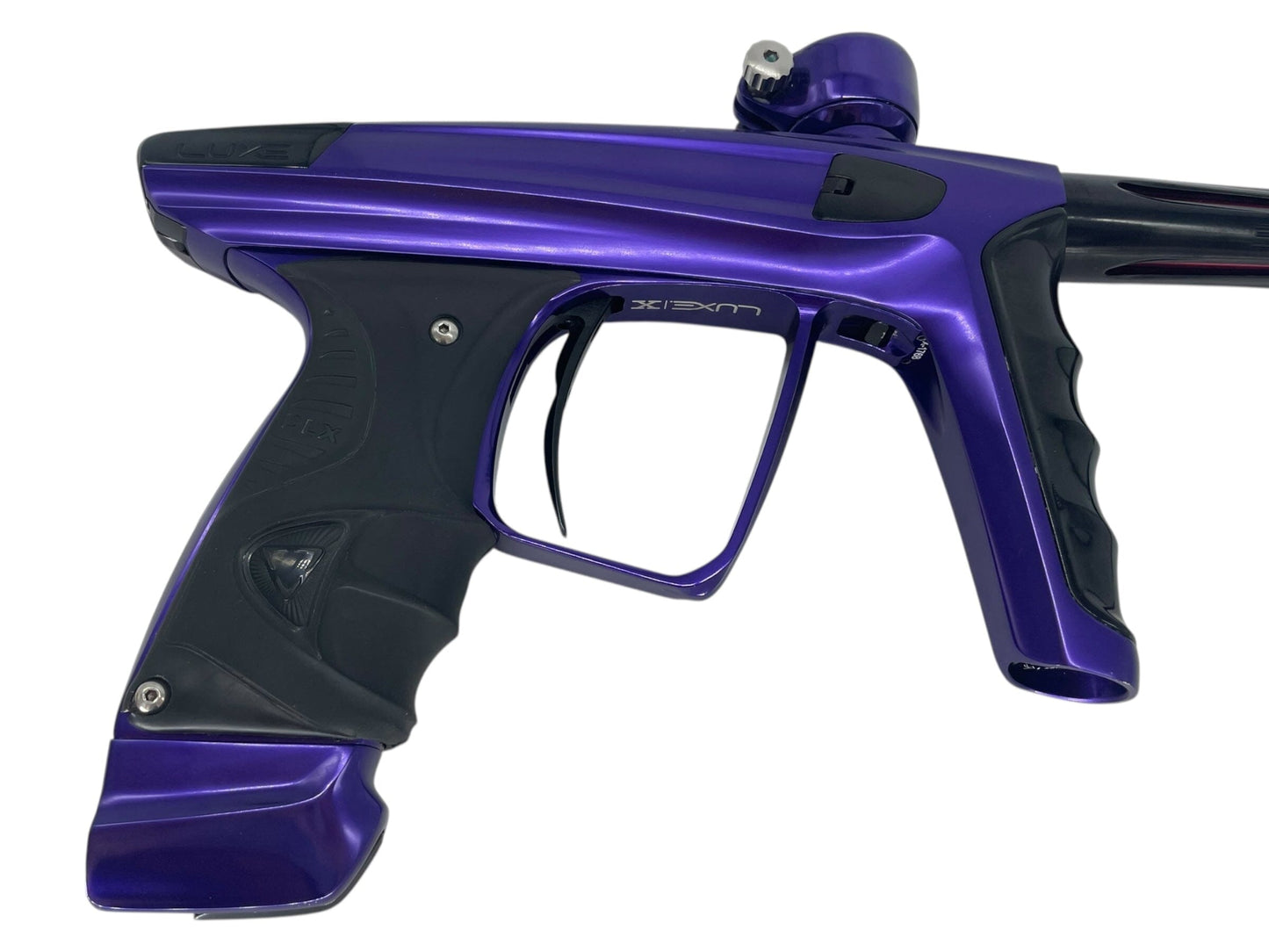Used Dlx Luxe X Paintball Gun Purple/Black Paintball Gun from CPXBrosPaintball Buy/Sell/Trade Paintball Markers, New Paintball Guns, Paintball Hoppers, Paintball Masks, and Hormesis Headbands