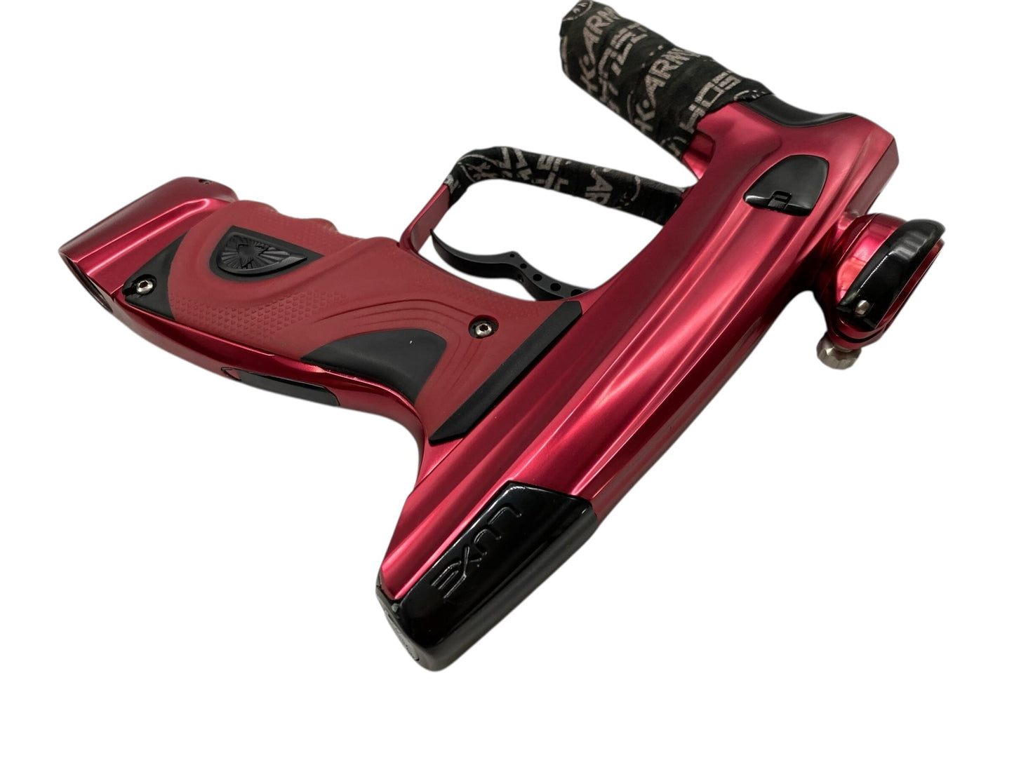 Used Dlx Luxe X Paintball Gun Red/Black Paintball Gun from CPXBrosPaintball Buy/Sell/Trade Paintball Markers, New Paintball Guns, Paintball Hoppers, Paintball Masks, and Hormesis Headbands