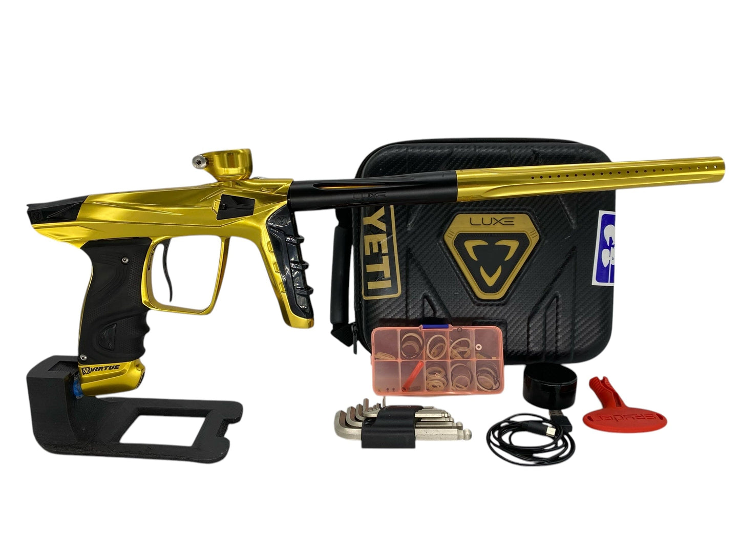 Used Dlx Virtue Luxe Ace Paintball Gun Paintball Gun from CPXBrosPaintball Buy/Sell/Trade Paintball Markers, New Paintball Guns, Paintball Hoppers, Paintball Masks, and Hormesis Headbands