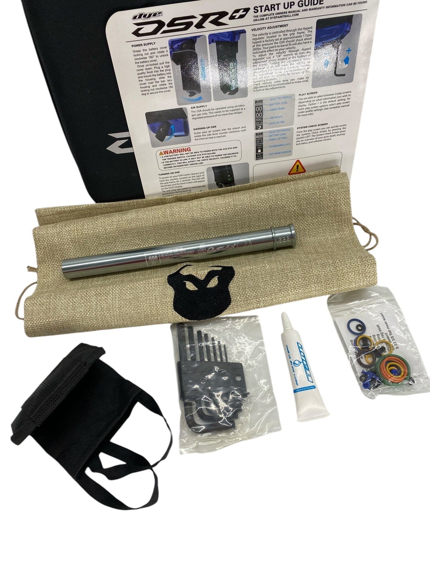 Used Dye Dark Dsr+ V2 Paintball Gun Paintball Gun from CPXBrosPaintball Buy/Sell/Trade Paintball Markers, New Paintball Guns, Paintball Hoppers, Paintball Masks, and Hormesis Headbands