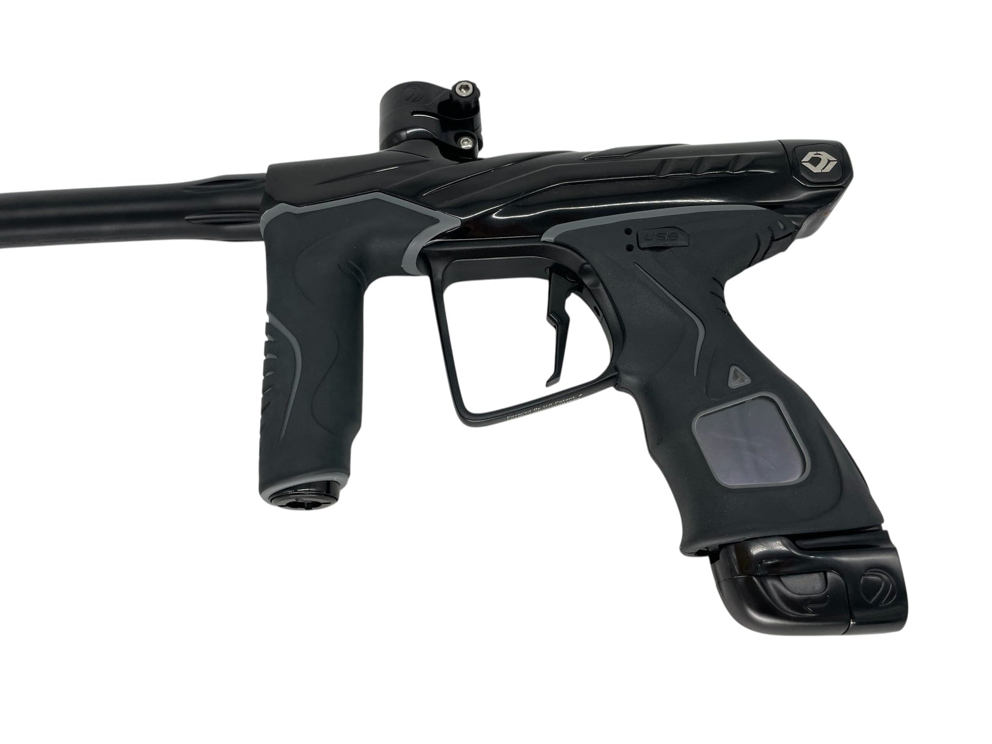 Used Dye DLS Paintball Gun Black Paintball Gun from CPXBrosPaintball Buy/Sell/Trade Paintball Markers, New Paintball Guns, Paintball Hoppers, Paintball Masks, and Hormesis Headbands