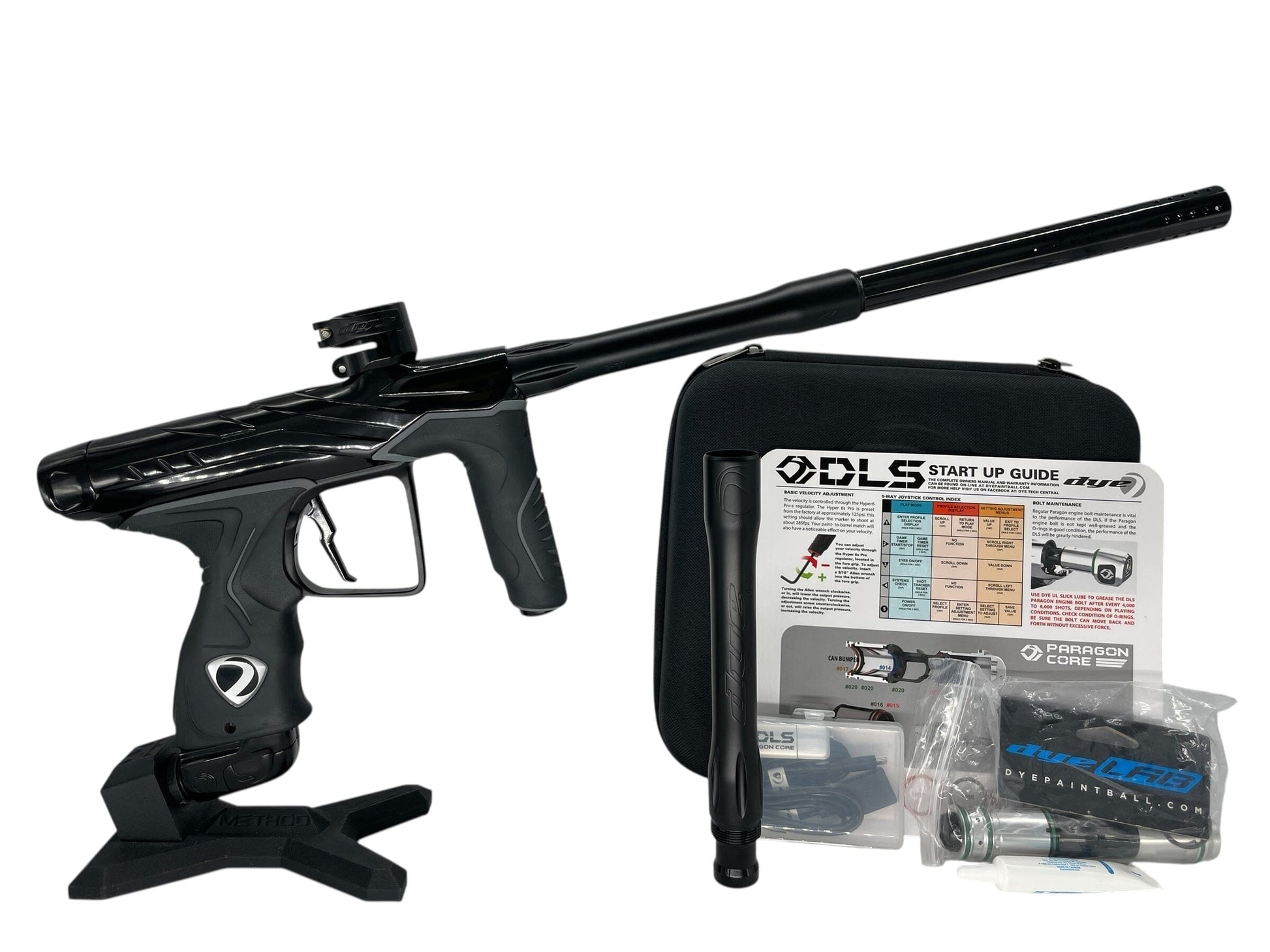 Used Dye DLS Paintball Gun Black Paintball Gun from CPXBrosPaintball Buy/Sell/Trade Paintball Markers, New Paintball Guns, Paintball Hoppers, Paintball Masks, and Hormesis Headbands