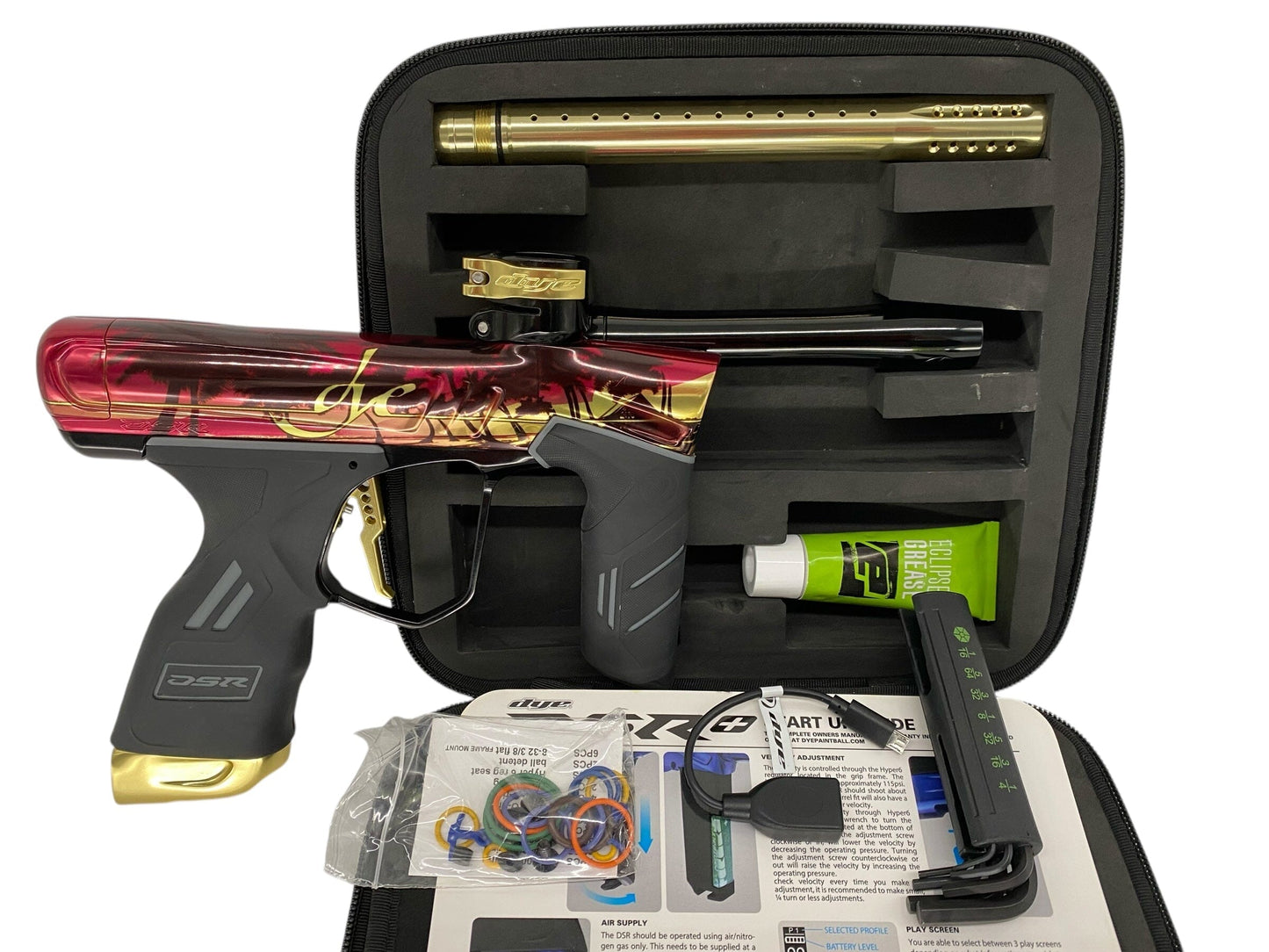 Used Dye Dsr+ Aloha Paintball Gun Paintball Gun from CPXBrosPaintball Buy/Sell/Trade Paintball Markers, New Paintball Guns, Paintball Hoppers, Paintball Masks, and Hormesis Headbands