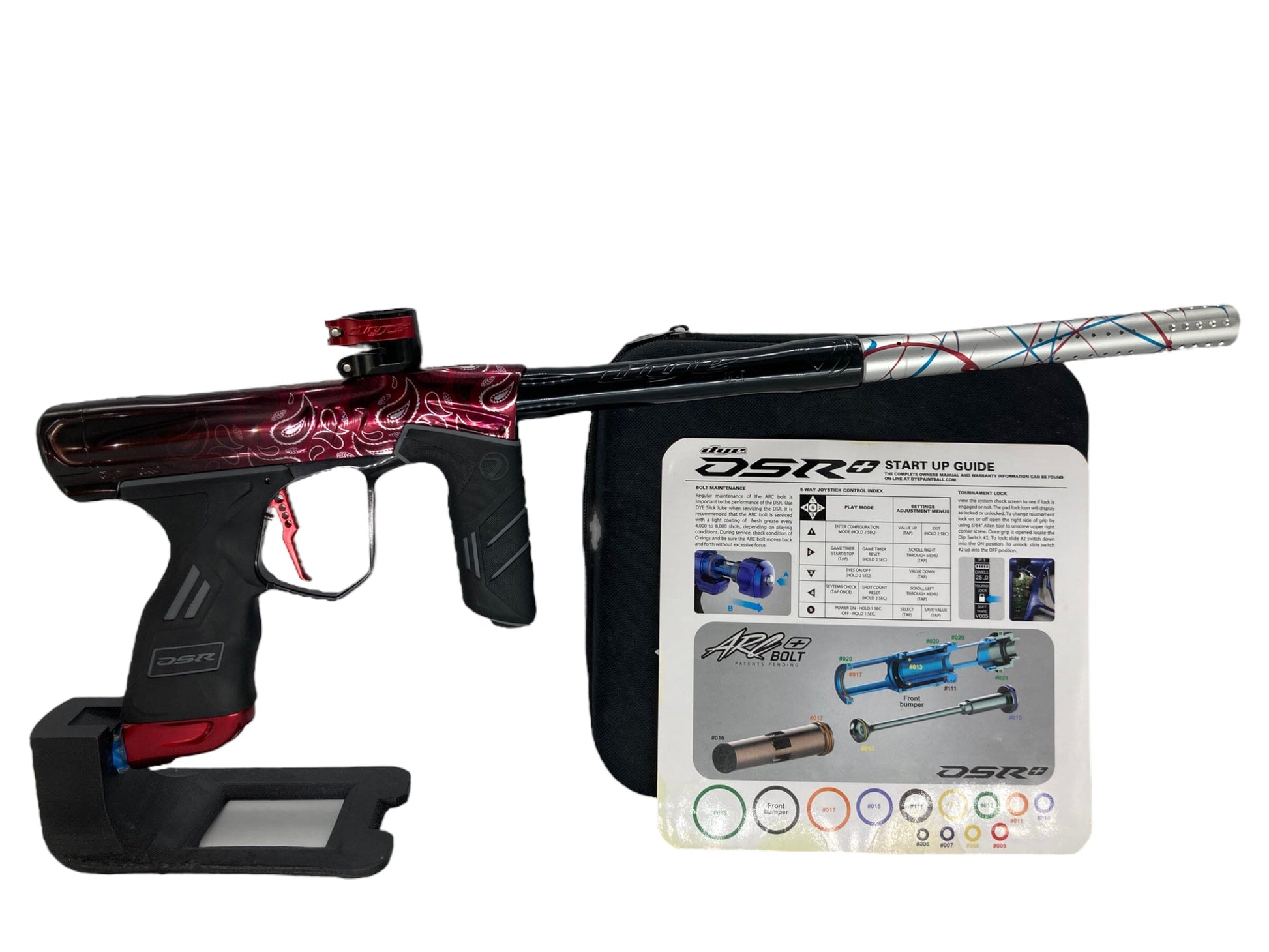 Used Dye Dsr+ Bandana Paintball Gun Paintball Gun from CPXBrosPaintball Buy/Sell/Trade Paintball Markers, New Paintball Guns, Paintball Hoppers, Paintball Masks, and Hormesis Headbands