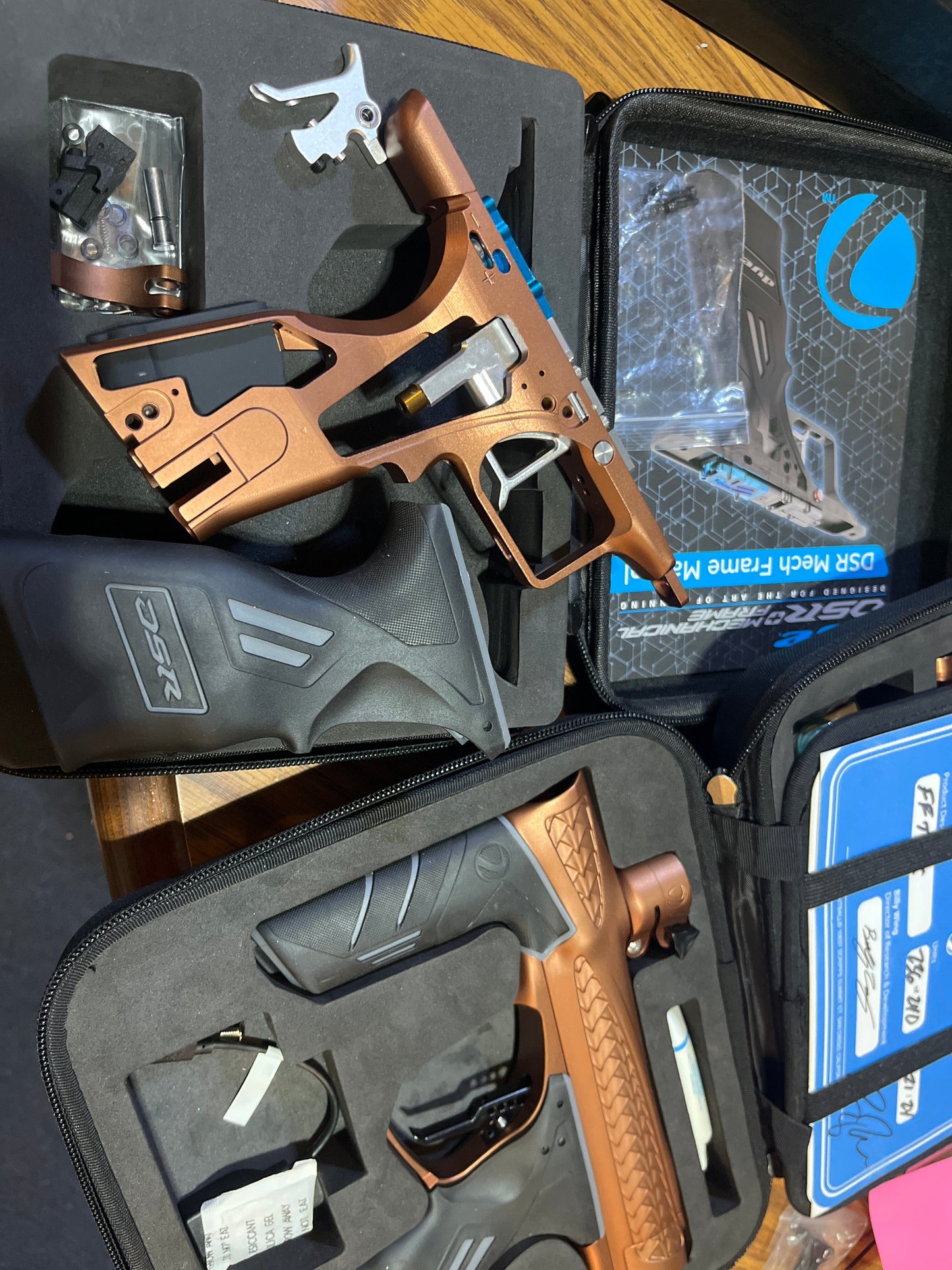 Used Dye Dsr+ FREEFLOW Trix W/ Matching Mech Frame Doo Doo Brown Paintball Gun Paintball Gun from CPXBrosPaintball Buy/Sell/Trade Paintball Markers, New Paintball Guns, Paintball Hoppers, Paintball Masks, and Hormesis Headbands