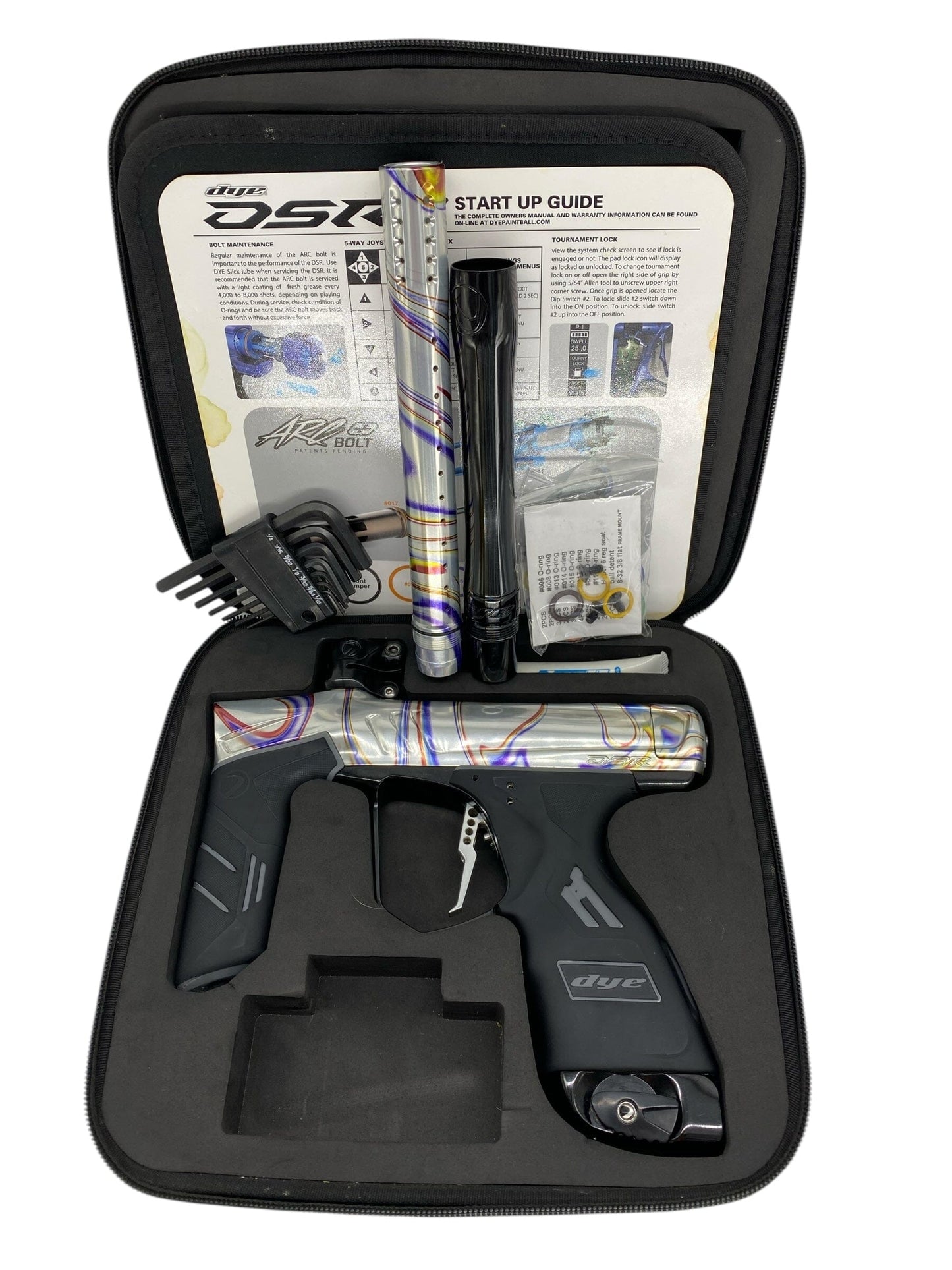 Used Dye Dsr Oil Slick Paintball Gun Paintball Gun from CPXBrosPaintball Buy/Sell/Trade Paintball Markers, New Paintball Guns, Paintball Hoppers, Paintball Masks, and Hormesis Headbands
