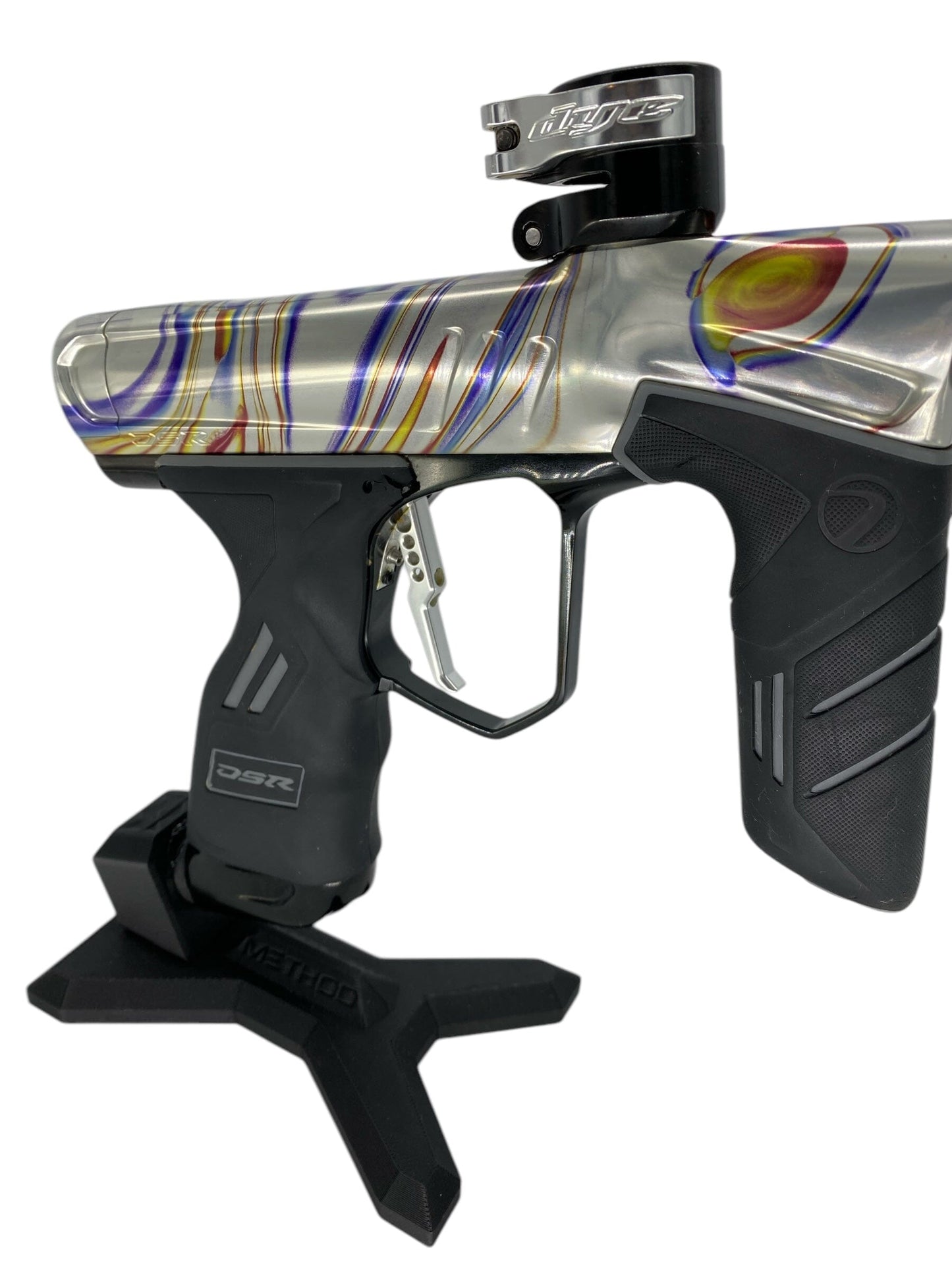 Used Dye Dsr Oil Slick Paintball Gun Paintball Gun from CPXBrosPaintball Buy/Sell/Trade Paintball Markers, New Paintball Guns, Paintball Hoppers, Paintball Masks, and Hormesis Headbands
