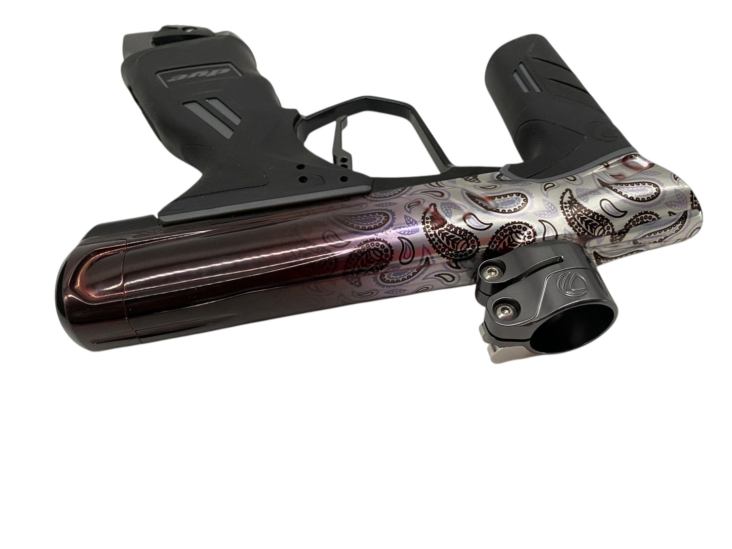 Used Dye Dsr+ Paintball Gun : Bandana White Upgraded Paintball Gun from CPXBrosPaintball Buy/Sell/Trade Paintball Markers, New Paintball Guns, Paintball Hoppers, Paintball Masks, and Hormesis Headbands