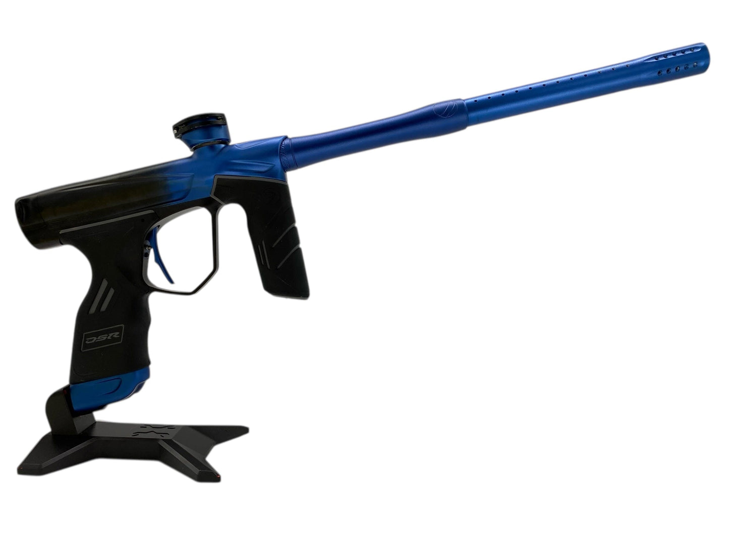 Used Dye Dsr Paintball Gun Blue/Back Fade Paintball Gun from CPXBrosPaintball Buy/Sell/Trade Paintball Markers, New Paintball Guns, Paintball Hoppers, Paintball Masks, and Hormesis Headbands