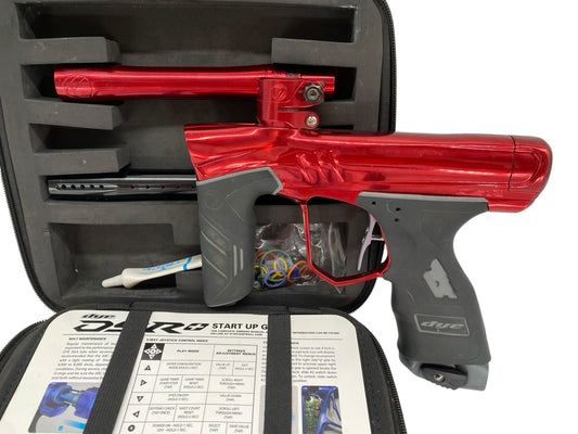 Used Dye DSR+ Paintball Gun Red Paintball Gun from CPXBrosPaintball Buy/Sell/Trade Paintball Markers, New Paintball Guns, Paintball Hoppers, Paintball Masks, and Hormesis Headbands