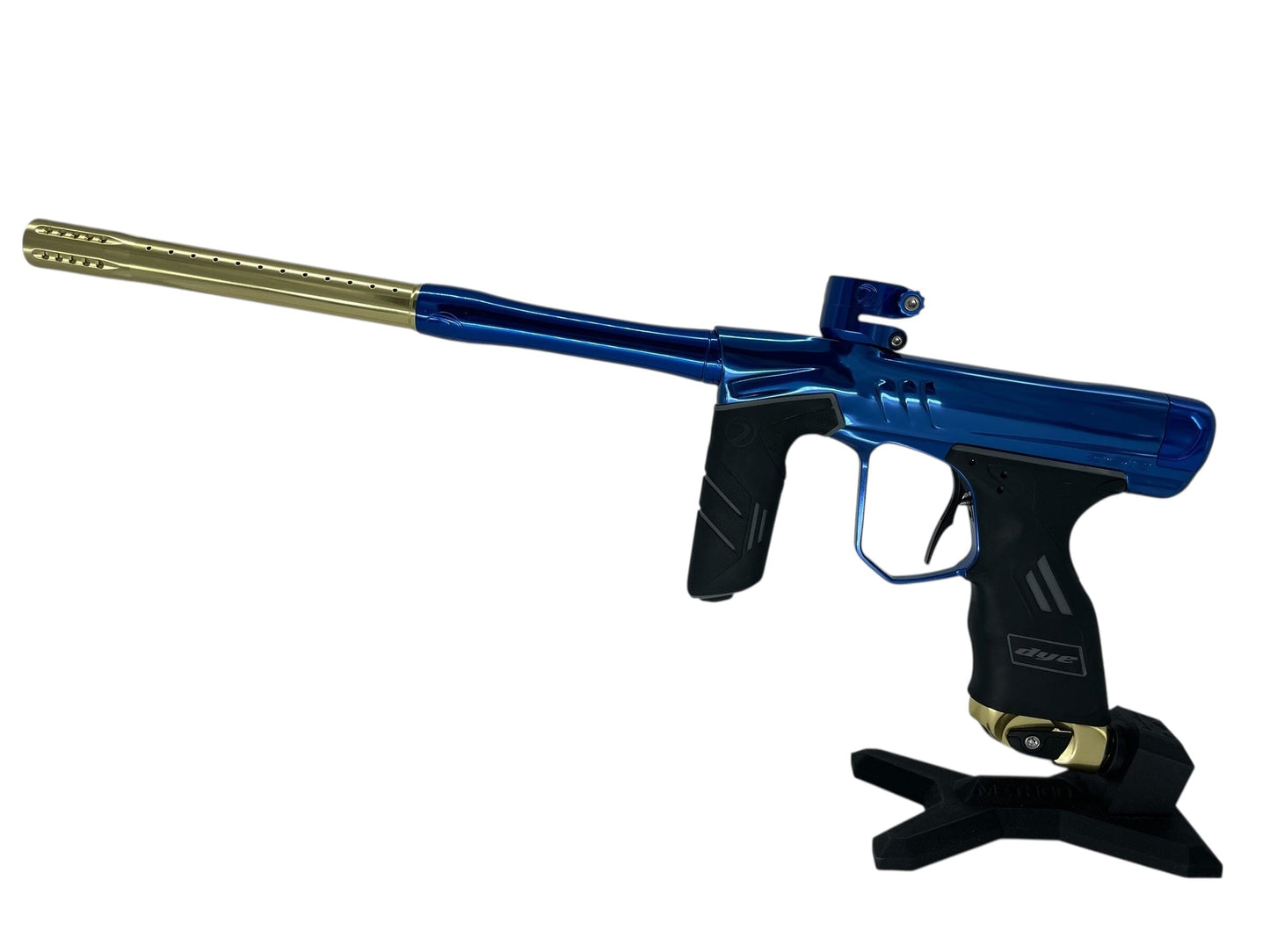 Used Dye Dsr+ Paintball Gun Upgraded Blue/Gold Paintball Gun from CPXBrosPaintball Buy/Sell/Trade Paintball Markers, New Paintball Guns, Paintball Hoppers, Paintball Masks, and Hormesis Headbands