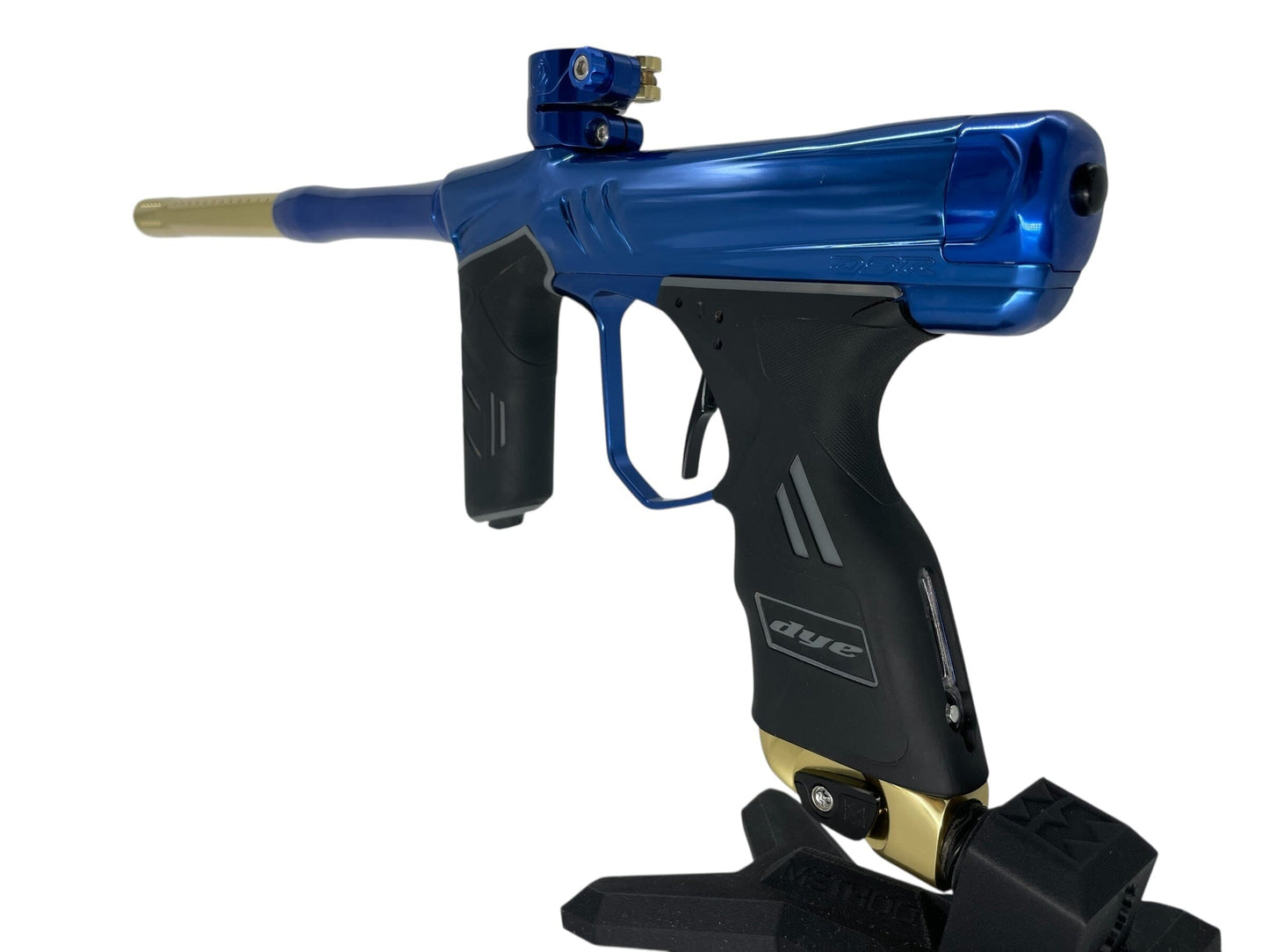 Used Dye Dsr+ Paintball Gun Upgraded Blue/Gold Paintball Gun from CPXBrosPaintball Buy/Sell/Trade Paintball Markers, New Paintball Guns, Paintball Hoppers, Paintball Masks, and Hormesis Headbands