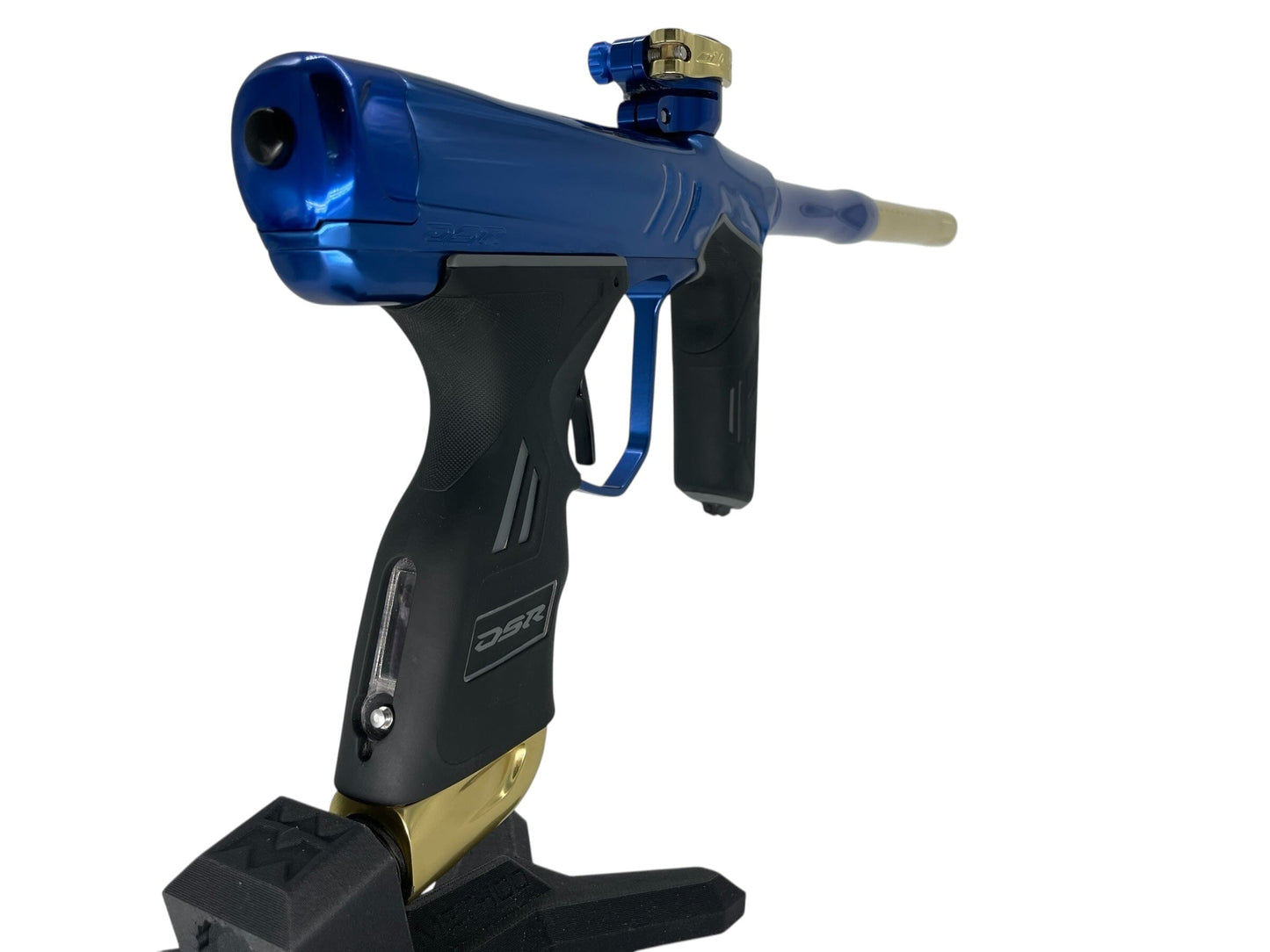 Used Dye Dsr+ Paintball Gun Upgraded Blue/Gold Paintball Gun from CPXBrosPaintball Buy/Sell/Trade Paintball Markers, New Paintball Guns, Paintball Hoppers, Paintball Masks, and Hormesis Headbands