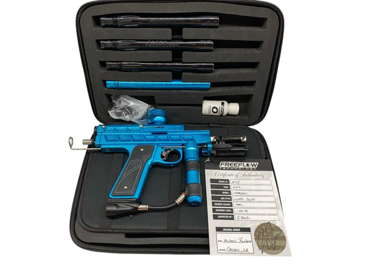 Used Dye Freeflow Champion Autococker Paintball Gun Blue Paintball Gun from CPXBrosPaintball Buy/Sell/Trade Paintball Markers, New Paintball Guns, Paintball Hoppers, Paintball Masks, and Hormesis Headbands