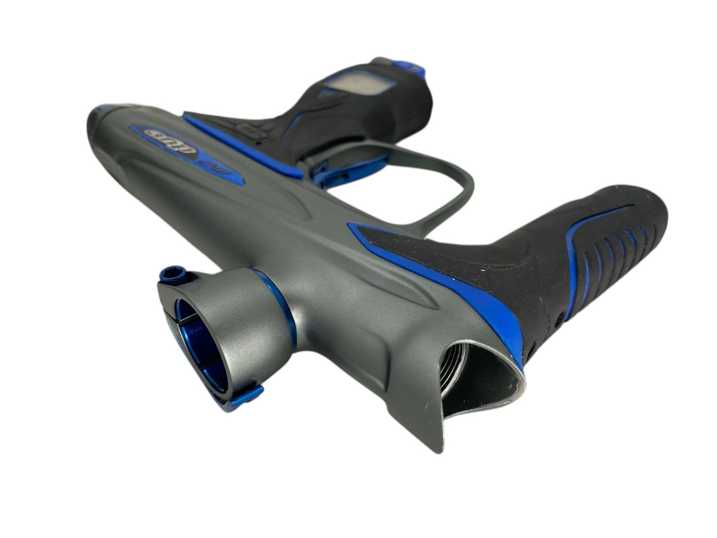 Used Dye M2 Paintball Gun Grey/Blue Paintball Gun from CPXBrosPaintball Buy/Sell/Trade Paintball Markers, New Paintball Guns, Paintball Hoppers, Paintball Masks, and Hormesis Headbands