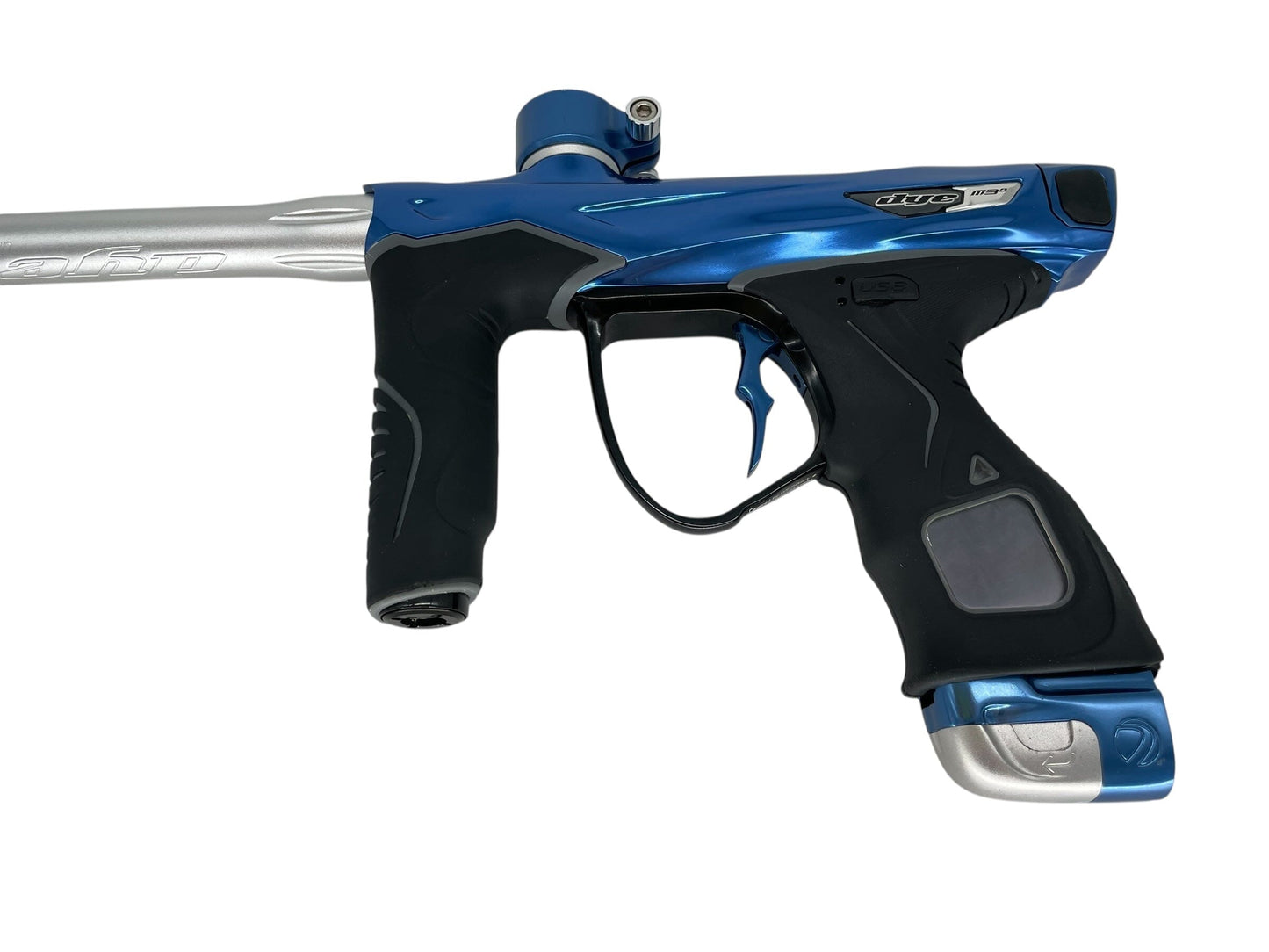Used Dye M3+ Paintball Gun Blue/Silver Paintball Gun from CPXBrosPaintball Buy/Sell/Trade Paintball Markers, New Paintball Guns, Paintball Hoppers, Paintball Masks, and Hormesis Headbands