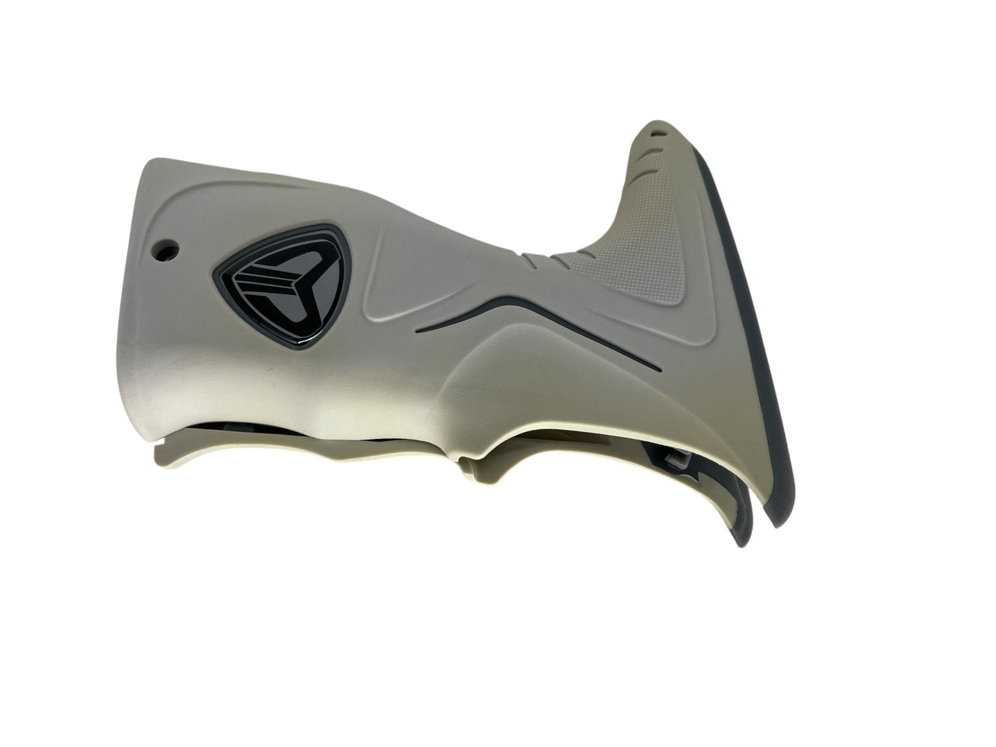 Used Dye M3/M3+ Sticky Grip - White (See disc) Paintball Gun from CPXBrosPaintball Buy/Sell/Trade Paintball Markers, New Paintball Guns, Paintball Hoppers, Paintball Masks, and Hormesis Headbands
