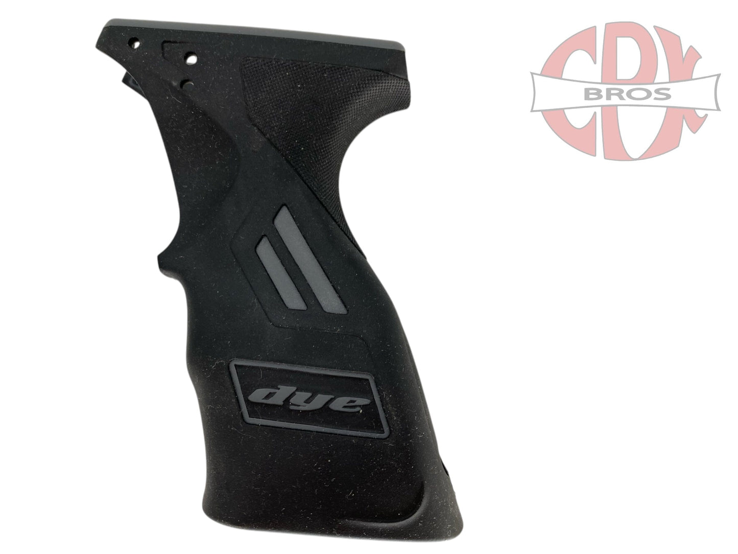 Used Dye Paintball Assault Matrix DSR/DSR+ Sticky Rear Grip Black Marker Grip Paintball Gun from CPXBrosPaintball Buy/Sell/Trade Paintball Markers, New Paintball Guns, Paintball Hoppers, Paintball Masks, and Hormesis Headbands