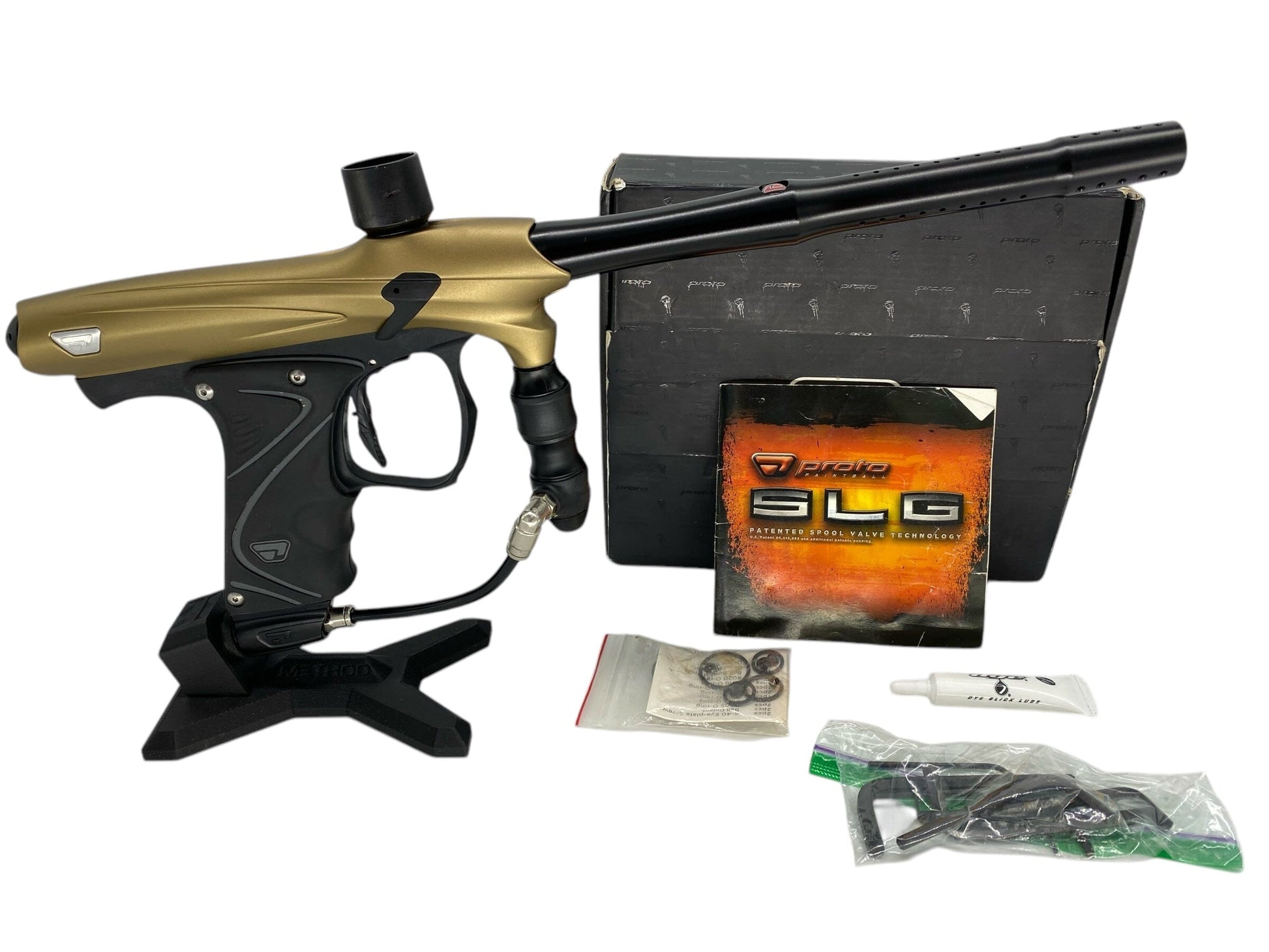Used Dye Proto SLG Paintball Gun Paintball Gun from CPXBrosPaintball Buy/Sell/Trade Paintball Markers, New Paintball Guns, Paintball Hoppers, Paintball Masks, and Hormesis Headbands