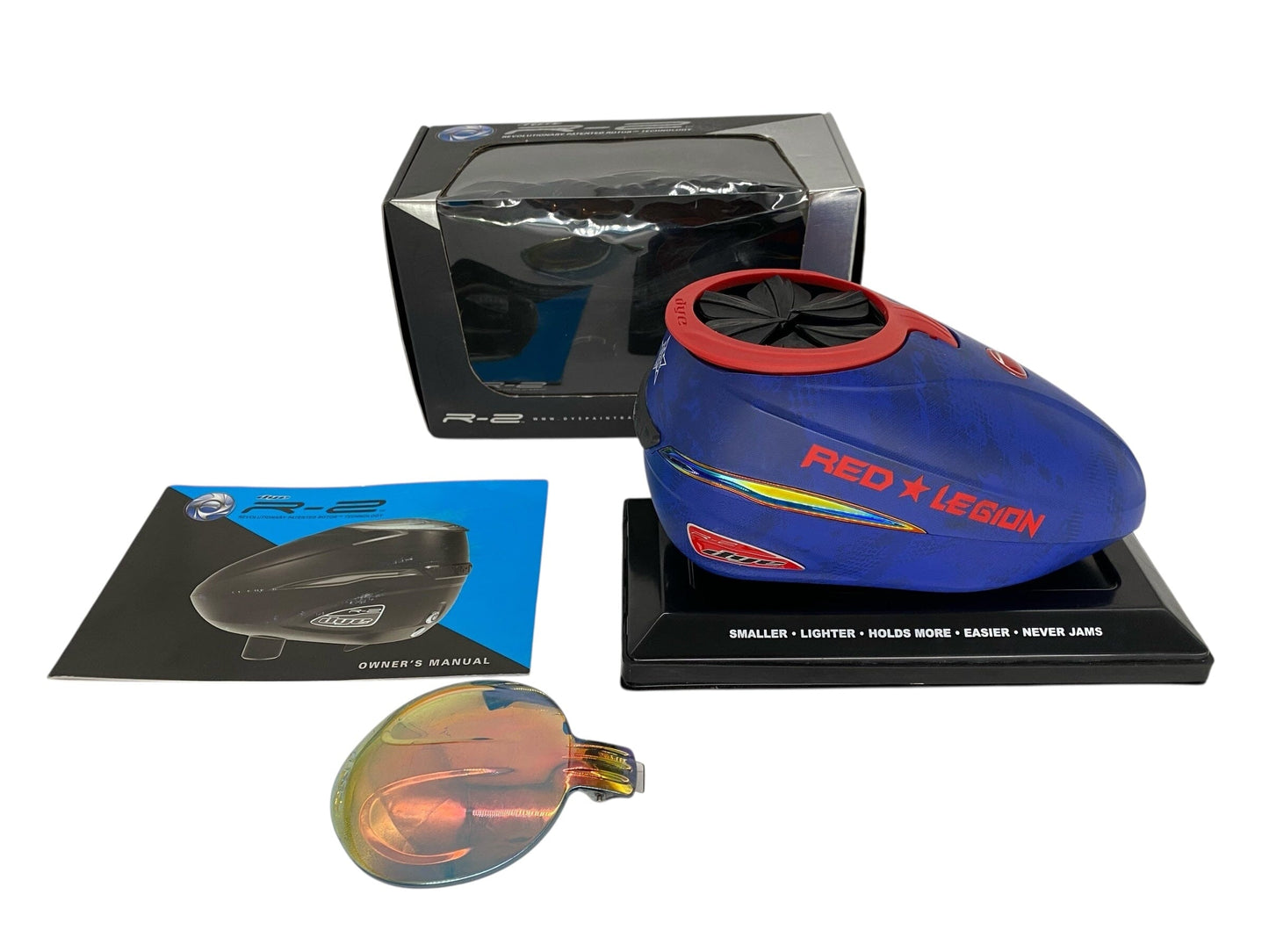 Used Dye R2 Red Legion Paintball Hopper Loader Paintball Gun from CPXBrosPaintball Buy/Sell/Trade Paintball Markers, New Paintball Guns, Paintball Hoppers, Paintball Masks, and Hormesis Headbands
