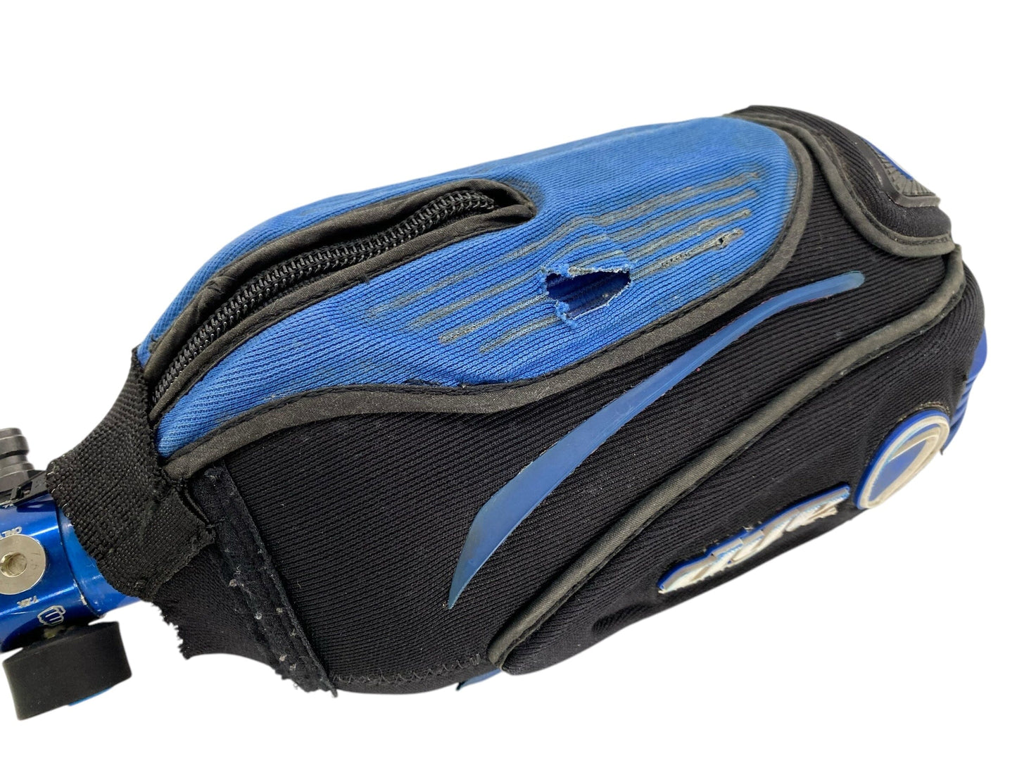 Used DYE RHINO 68 CI /4500 NEOPRENE PAINTBALL TANK COVER PROTECTOR- BLACK/BLUE-VINTAGE Paintball Gun from CPXBrosPaintball Buy/Sell/Trade Paintball Markers, New Paintball Guns, Paintball Hoppers, Paintball Masks, and Hormesis Headbands