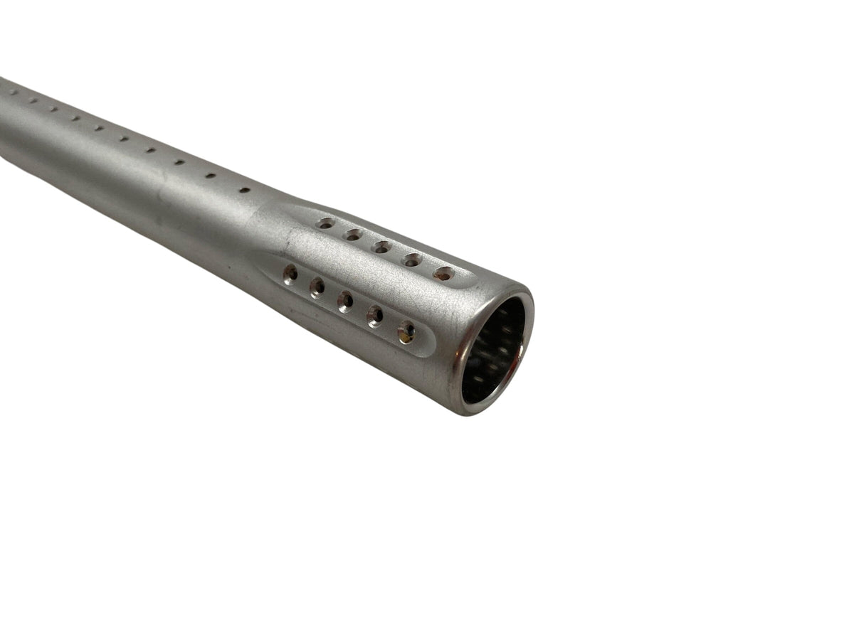 Used Dye Ul Barrel Tip Silver Paintball Gun from CPXBrosPaintball Buy/Sell/Trade Paintball Markers, New Paintball Guns, Paintball Hoppers, Paintball Masks, and Hormesis Headbands
