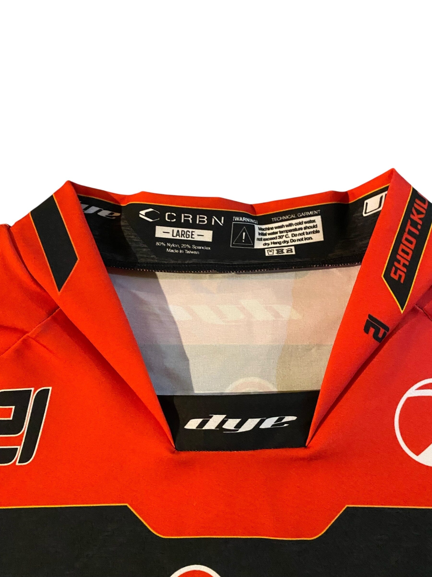 Used Dye UL-C IRONMEN-SHOOT KILL WIN-Paintball Jersey size Large Paintball Gun from CPXBrosPaintball Buy/Sell/Trade Paintball Markers, New Paintball Guns, Paintball Hoppers, Paintball Masks, and Hormesis Headbands