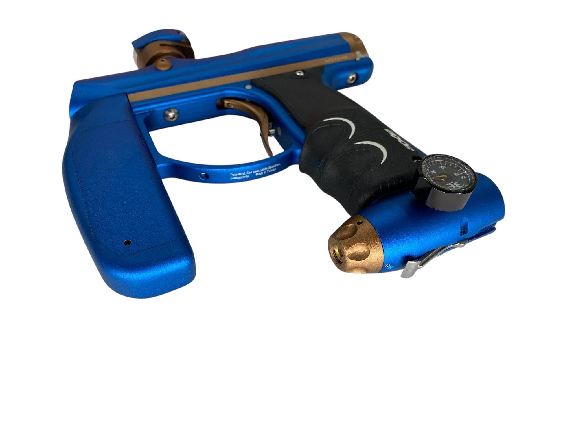 Used Empire Axe Paintball Gun Blue/Bronze Paintball Gun from CPXBrosPaintball Buy/Sell/Trade Paintball Markers, New Paintball Guns, Paintball Hoppers, Paintball Masks, and Hormesis Headbands