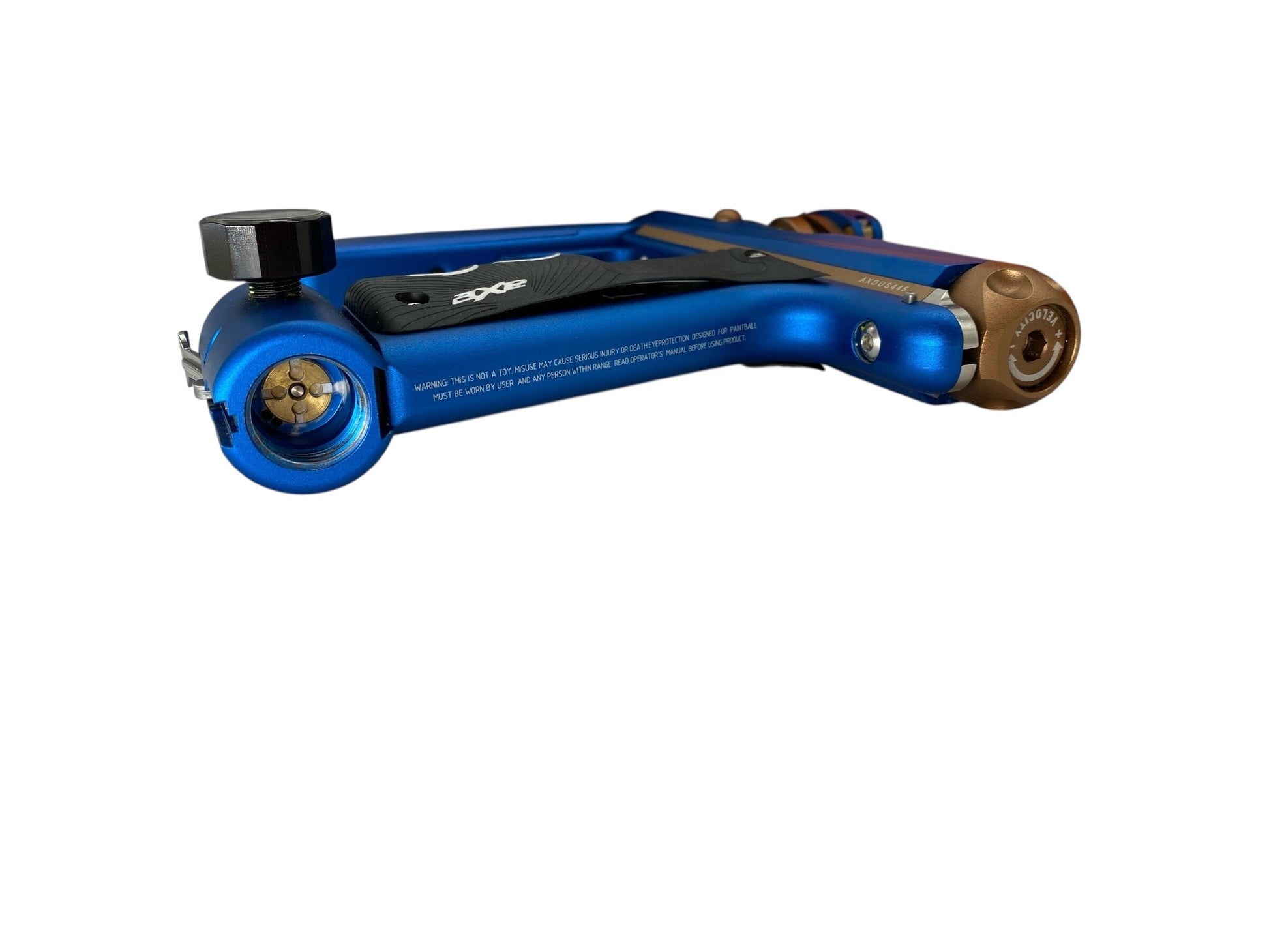 Used Empire Axe Paintball Gun Blue/Bronze Paintball Gun from CPXBrosPaintball Buy/Sell/Trade Paintball Markers, New Paintball Guns, Paintball Hoppers, Paintball Masks, and Hormesis Headbands