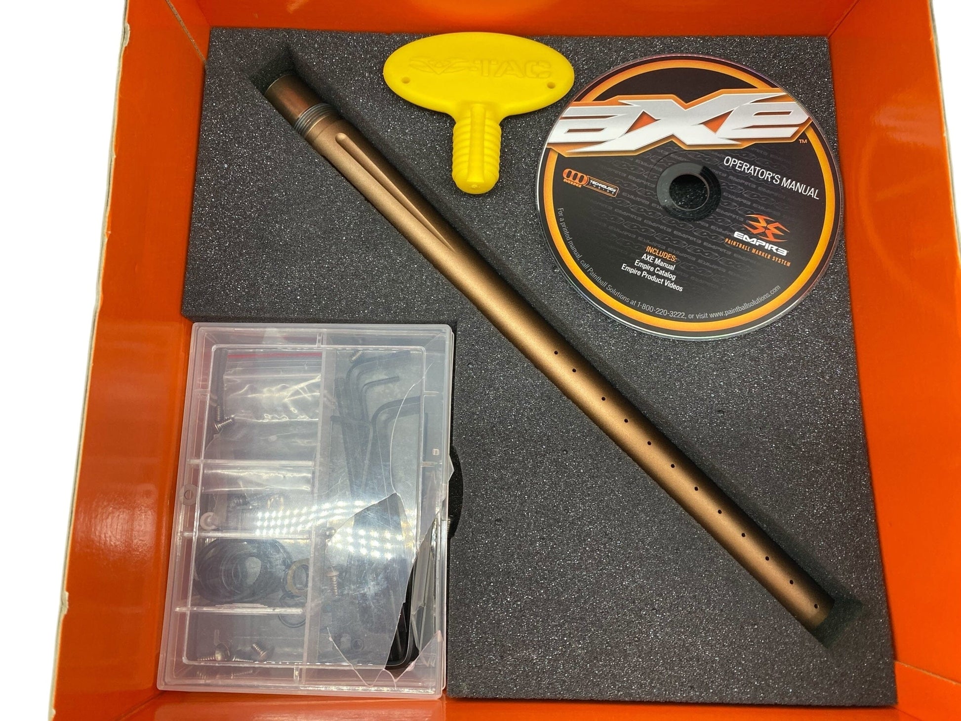 Used Empire Axe Paintball Gun Blue/Bronze Paintball Gun from CPXBrosPaintball Buy/Sell/Trade Paintball Markers, New Paintball Guns, Paintball Hoppers, Paintball Masks, and Hormesis Headbands