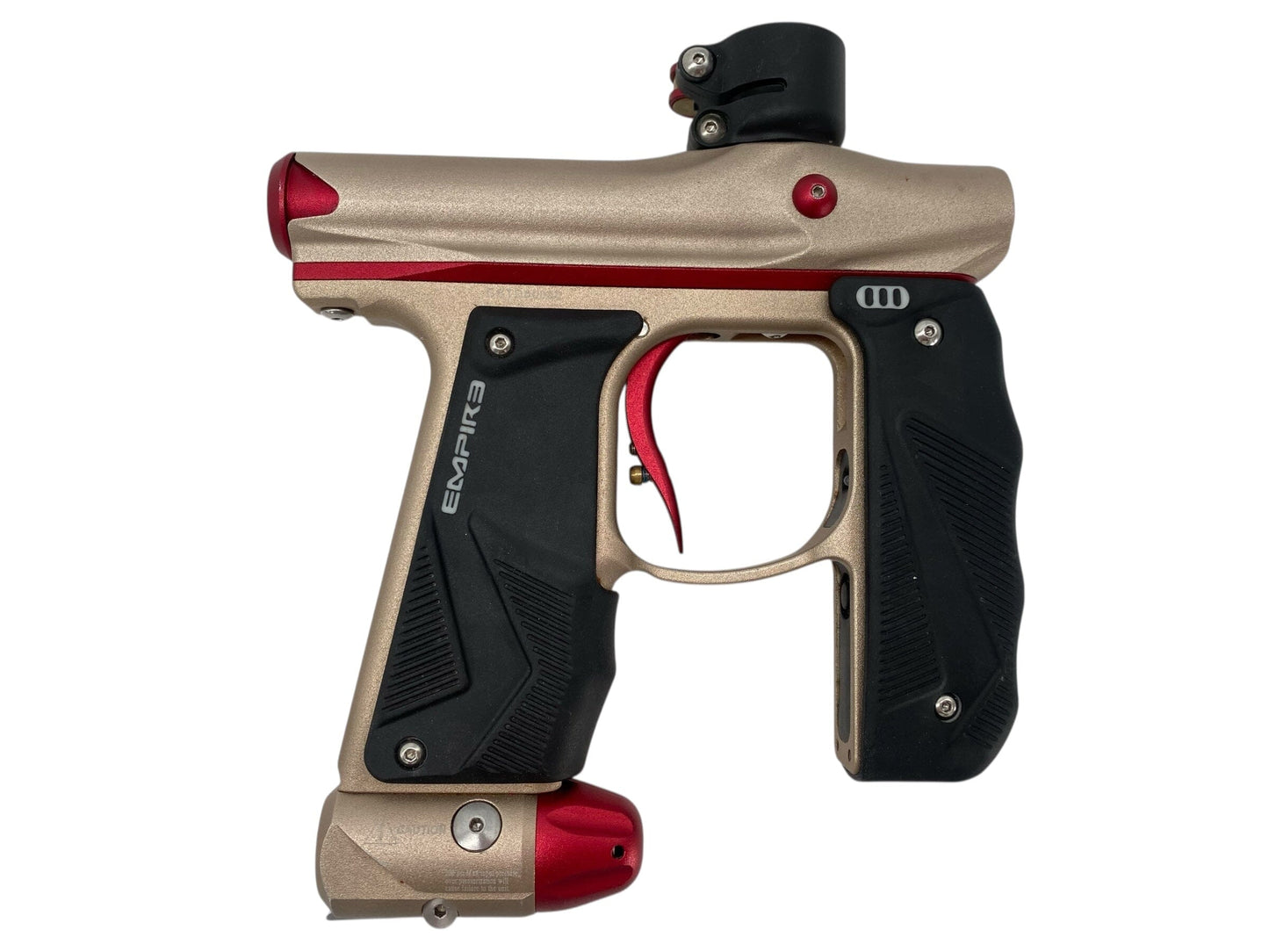 Used Empire Mini Gs Paintball Gun Bronze/Red Paintball Gun from CPXBrosPaintball Buy/Sell/Trade Paintball Markers, New Paintball Guns, Paintball Hoppers, Paintball Masks, and Hormesis Headbands