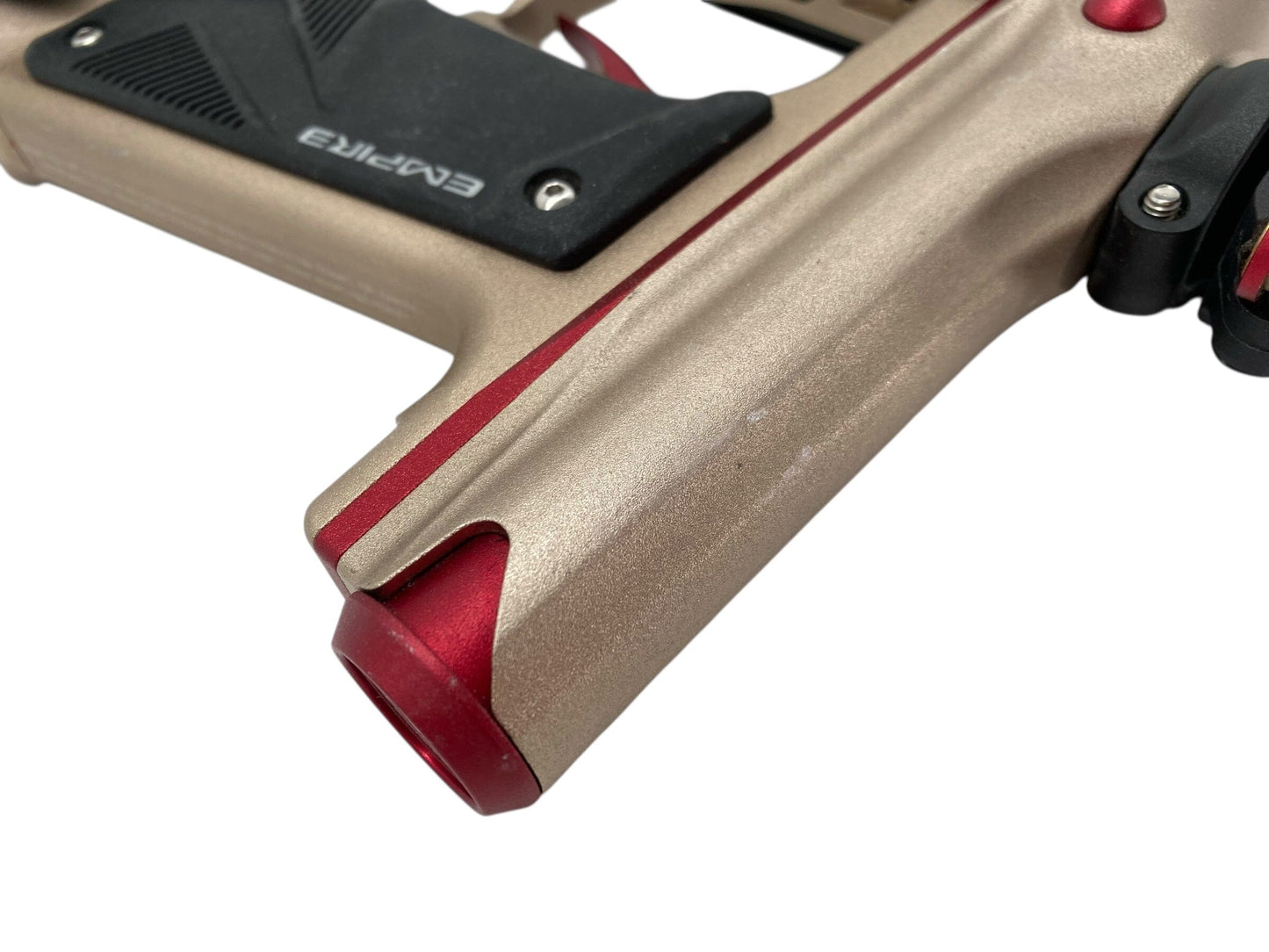 Used Empire Mini Gs Paintball Gun Bronze/Red Paintball Gun from CPXBrosPaintball Buy/Sell/Trade Paintball Markers, New Paintball Guns, Paintball Hoppers, Paintball Masks, and Hormesis Headbands
