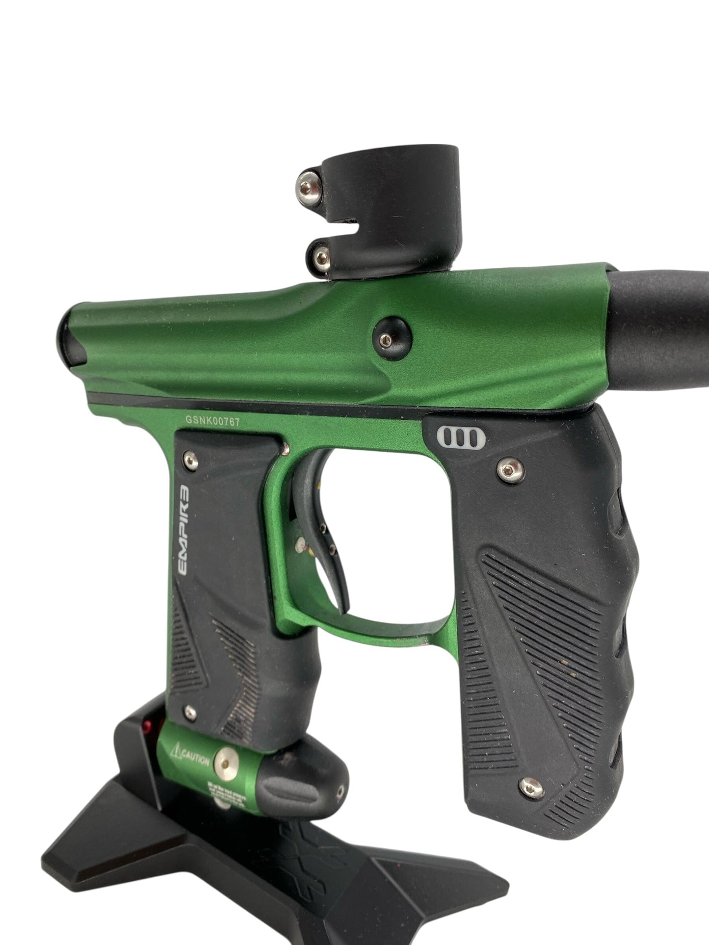 Used Empire Mini Gs Paintball Gun Green/Black Paintball Gun from CPXBrosPaintball Buy/Sell/Trade Paintball Markers, New Paintball Guns, Paintball Hoppers, Paintball Masks, and Hormesis Headbands