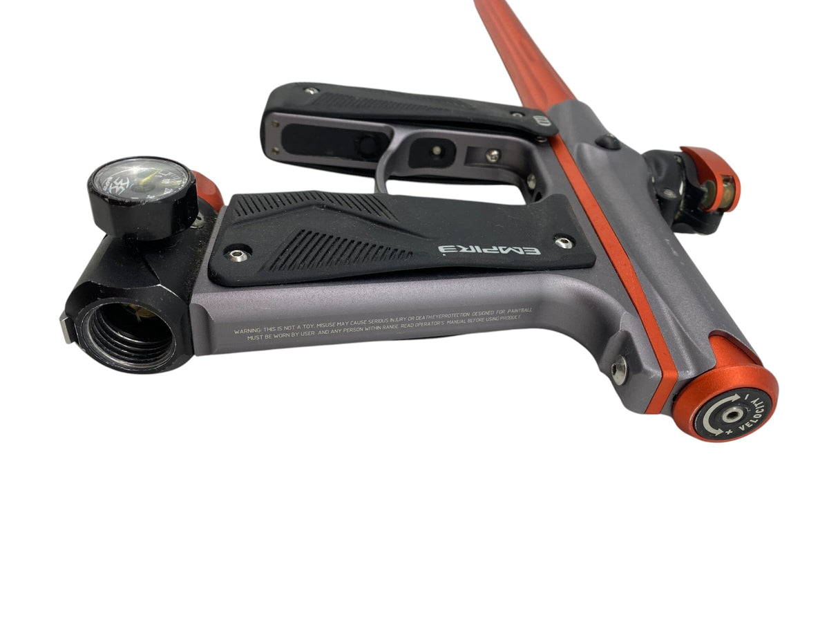 Used Empire Mini Gs Paintball Gun Grey/Orange Paintball Gun from CPXBrosPaintball Buy/Sell/Trade Paintball Markers, New Paintball Guns, Paintball Hoppers, Paintball Masks, and Hormesis Headbands