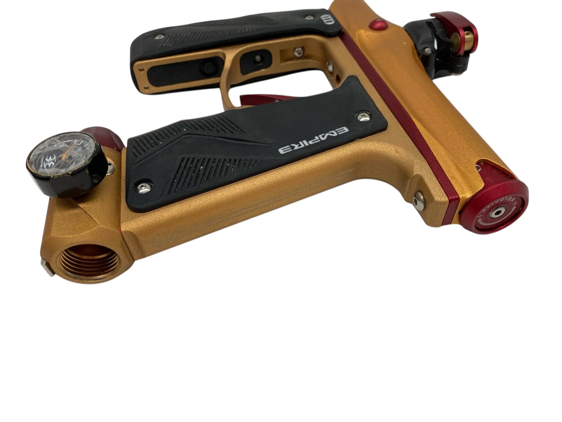 Used Empire Mini Gs Paintball Gun Orange/Red Paintball Gun from CPXBrosPaintball Buy/Sell/Trade Paintball Markers, New Paintball Guns, Paintball Hoppers, Paintball Masks, and Hormesis Headbands