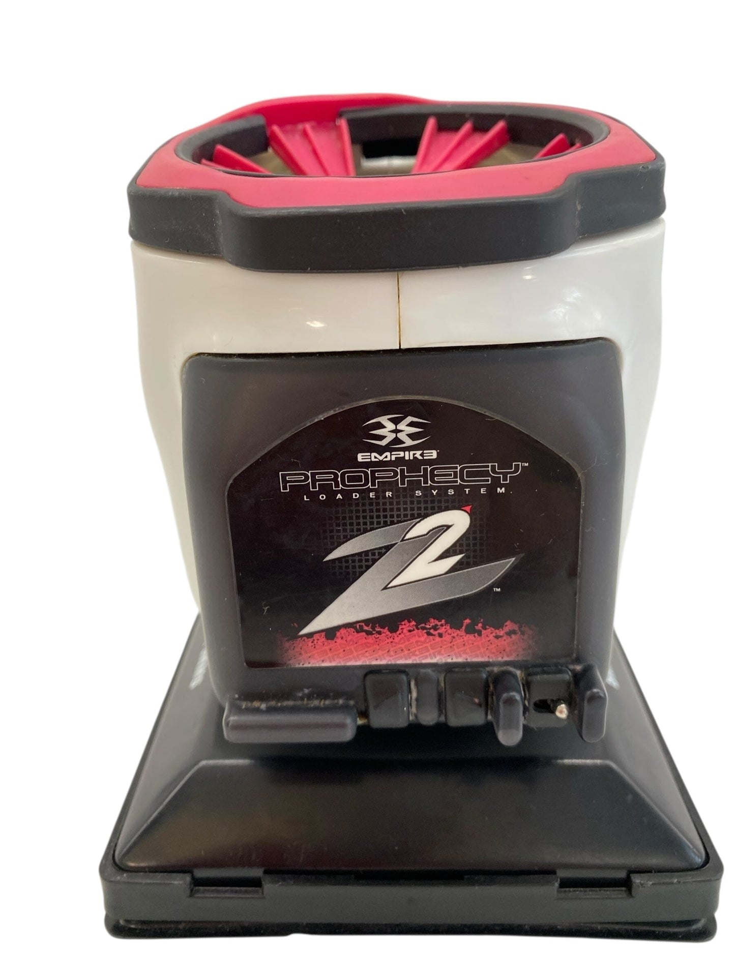 Used Empire Prophecy Z2 Hopper Loader White Paintball Gun from CPXBrosPaintball Buy/Sell/Trade Paintball Markers, New Paintball Guns, Paintball Hoppers, Paintball Masks, and Hormesis Headbands