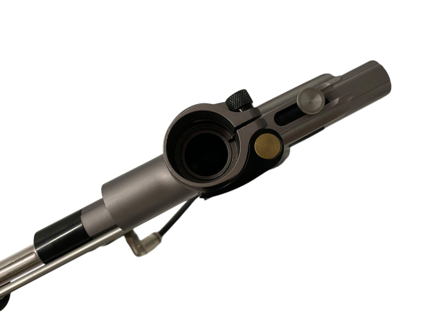 Used Empire Sniper Pump Pewter Paintball Gun Upgraded Paintball Gun from CPXBrosPaintball Buy/Sell/Trade Paintball Markers, New Paintball Guns, Paintball Hoppers, Paintball Masks, and Hormesis Headbands