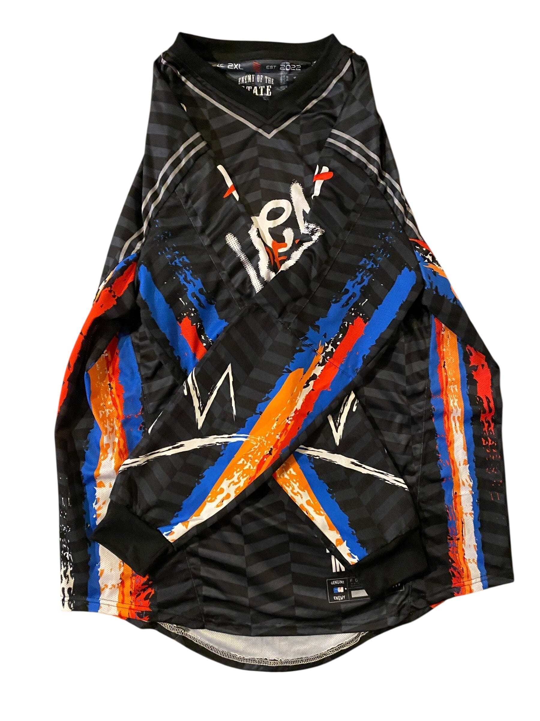Used Enemy Of The State Paintball Jersey - Size 2XL Paintball Gun from CPXBrosPaintball Buy/Sell/Trade Paintball Markers, New Paintball Guns, Paintball Hoppers, Paintball Masks, and Hormesis Headbands