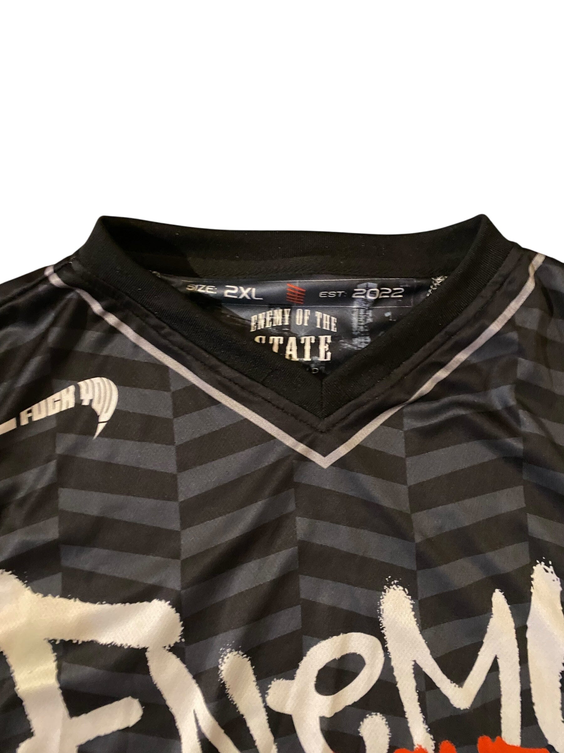 Used Enemy Of The State Paintball Jersey - Size 2XL Paintball Gun from CPXBrosPaintball Buy/Sell/Trade Paintball Markers, New Paintball Guns, Paintball Hoppers, Paintball Masks, and Hormesis Headbands