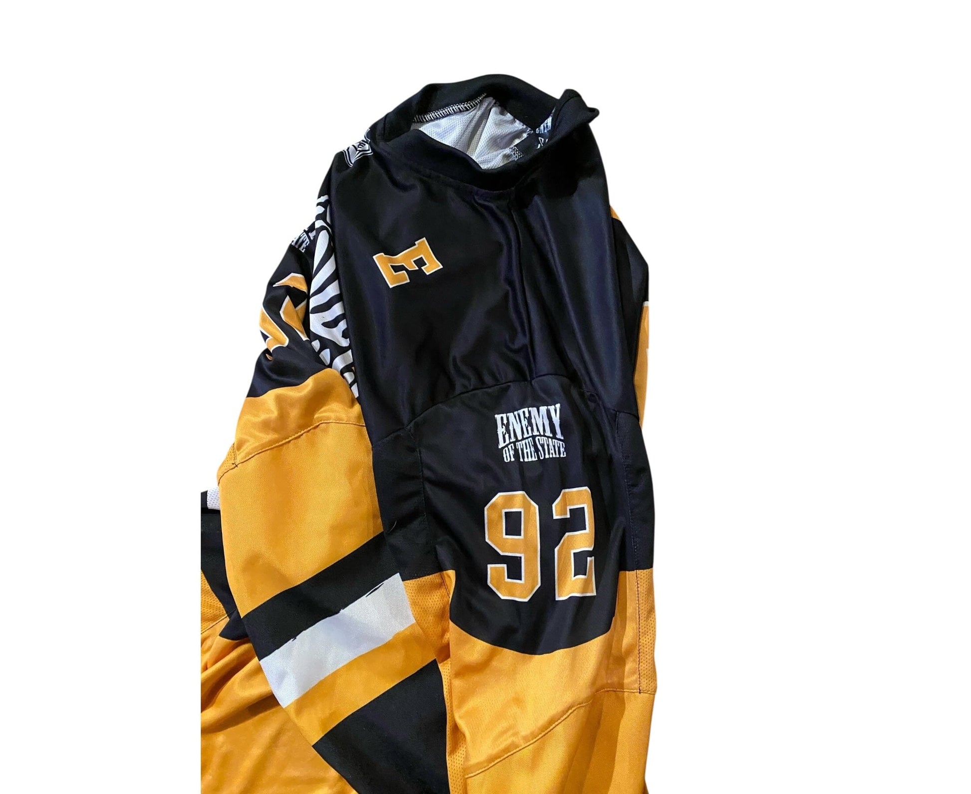 Used Enemy Of The State Paintball Jersey size XL Paintball Gun from CPXBrosPaintball Buy/Sell/Trade Paintball Markers, New Paintball Guns, Paintball Hoppers, Paintball Masks, and Hormesis Headbands