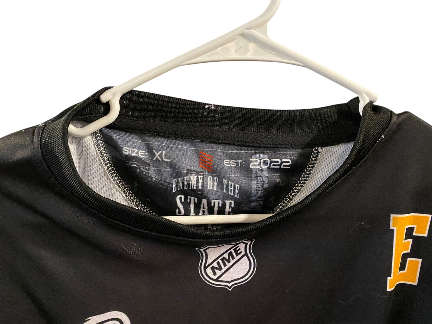 Used ENEMY OF THE STATE Paintball Jersey : Size XL Paintball Gun from CPXBrosPaintball Buy/Sell/Trade Paintball Markers, New Paintball Guns, Paintball Hoppers, Paintball Masks, and Hormesis Headbands