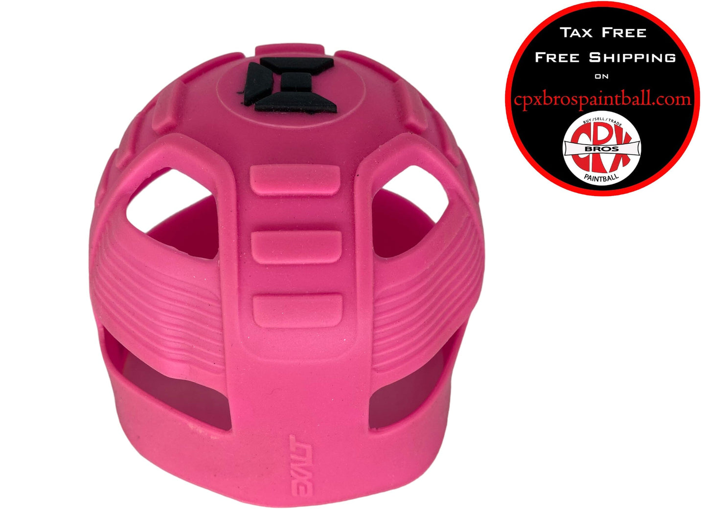 Used Exalt Tank Cover Grip -Pink Paintball Gun from CPXBrosPaintball Buy/Sell/Trade Paintball Markers, Paintball Hoppers, Paintball Masks, and Hormesis Headbands