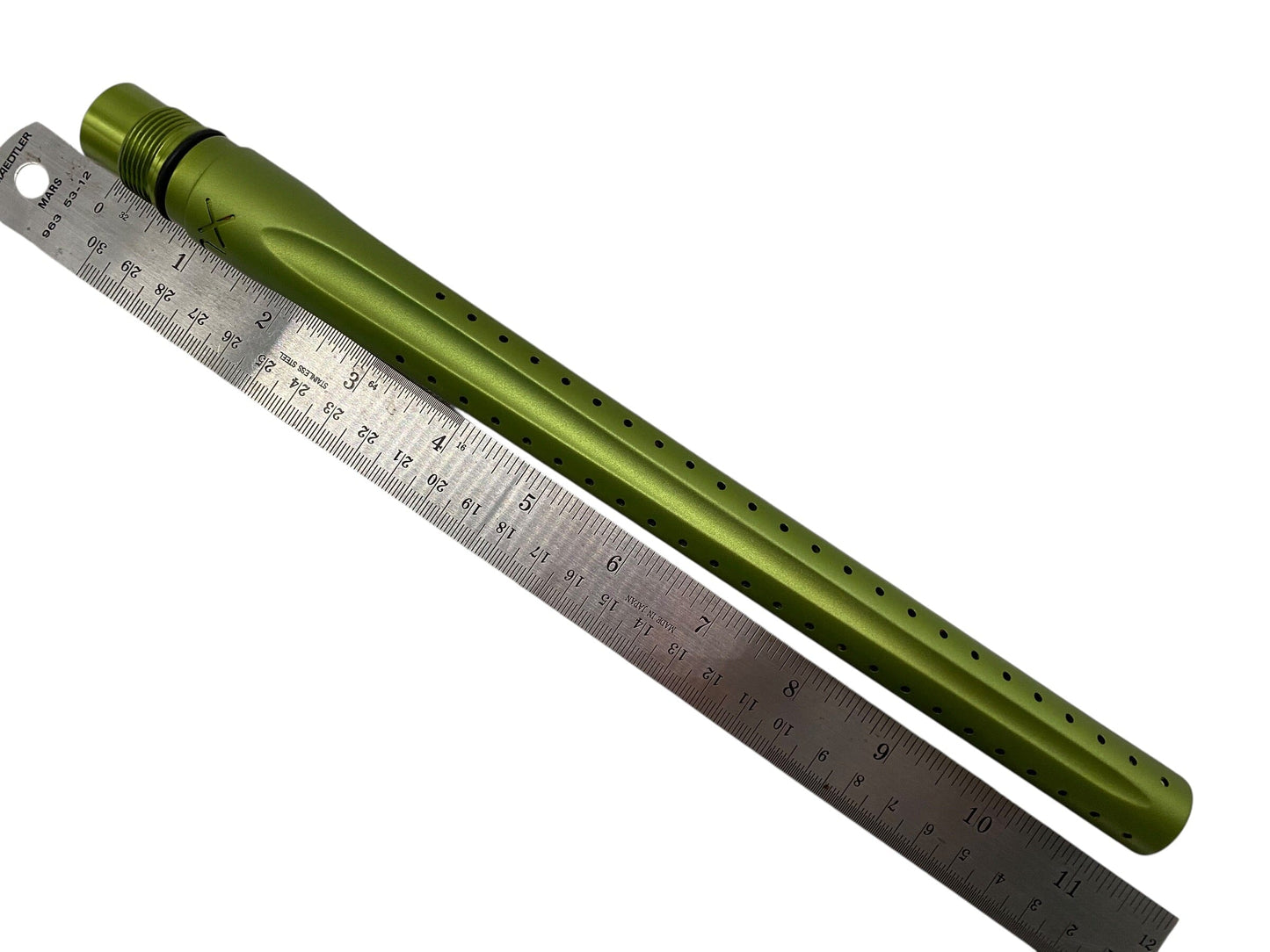 Used GOG Freak XL Barrel Front / Tip - The Freak - 16" - Dust Green Paintball Gun from CPXBrosPaintball Buy/Sell/Trade Paintball Markers, New Paintball Guns, Paintball Hoppers, Paintball Masks, and Hormesis Headbands
