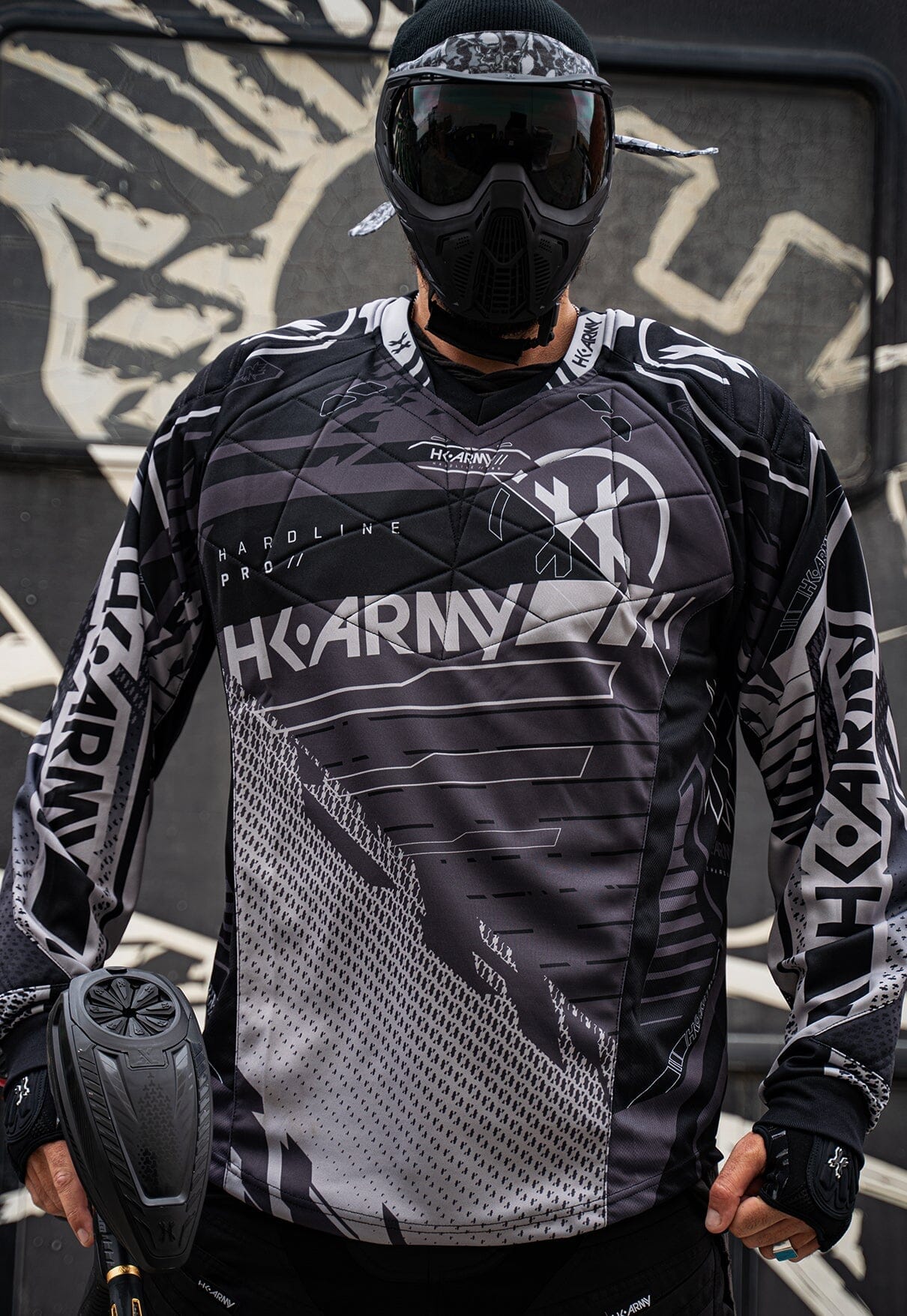 Used Graphite - Hardline Jersey Paintball Gun from HK Army Clothing Buy/Sell/Trade Paintball Markers, New Paintball Guns, Paintball Hoppers, Paintball Masks, and Hormesis Headbands