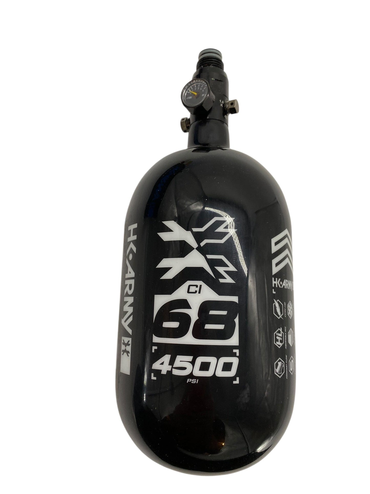 Used Hk Army AeroLite 68/4500 Paintball Tank Paintball Gun from CPXBrosPaintball Buy/Sell/Trade Paintball Markers, New Paintball Guns, Paintball Hoppers, Paintball Masks, and Hormesis Headbands