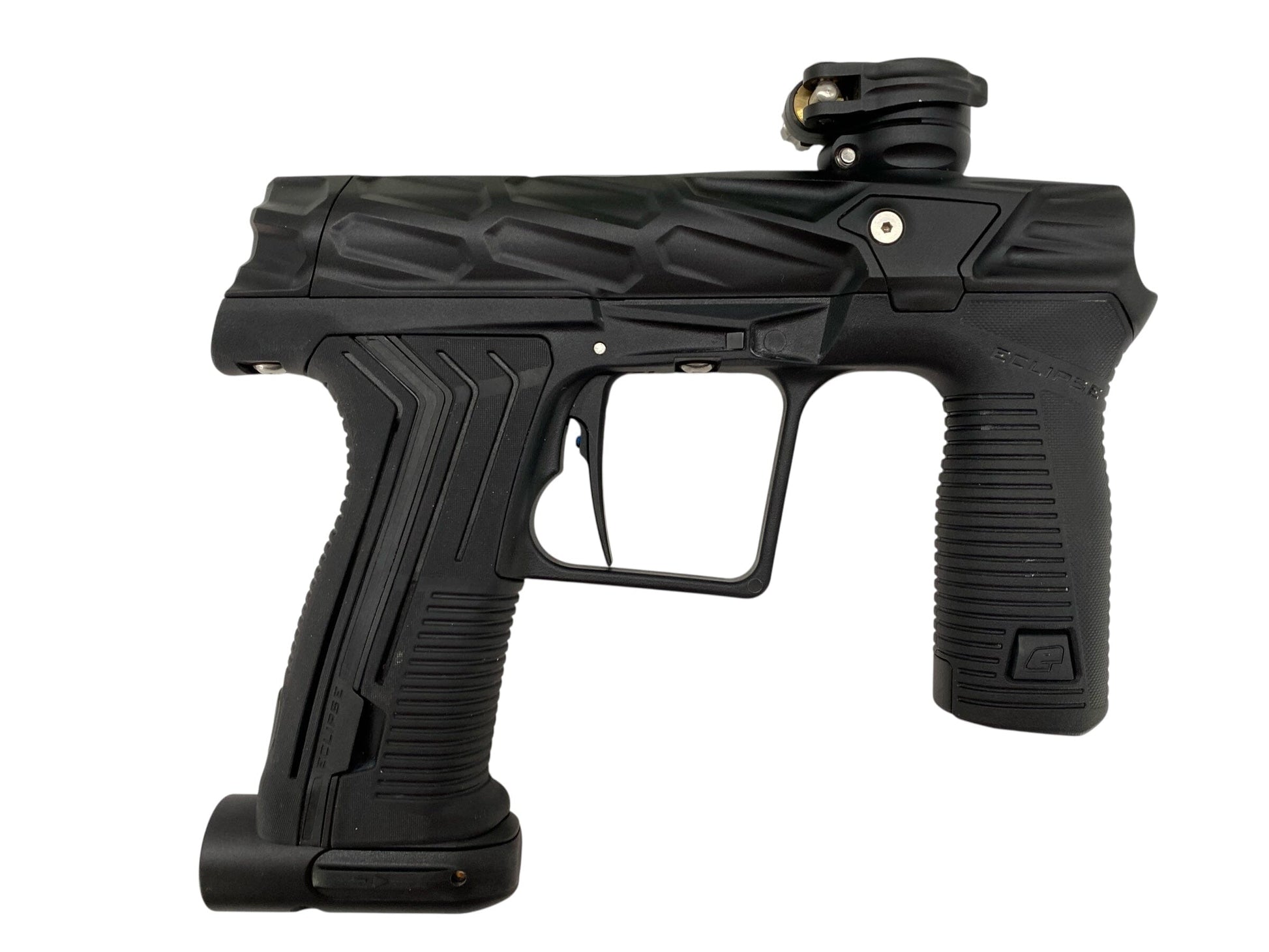 Used Hk Army Etha 3 Hive Paintball Gun Black Paintball Gun from CPXBrosPaintball Buy/Sell/Trade Paintball Markers, New Paintball Guns, Paintball Hoppers, Paintball Masks, and Hormesis Headbands