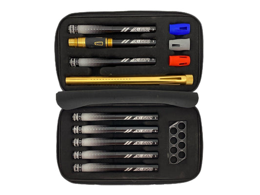 Used Hk Army Lazr Barrel Kit Luxe Thread - Gold Paintball Gun from CPXBrosPaintball Buy/Sell/Trade Paintball Markers, New Paintball Guns, Paintball Hoppers, Paintball Masks, and Hormesis Headbands