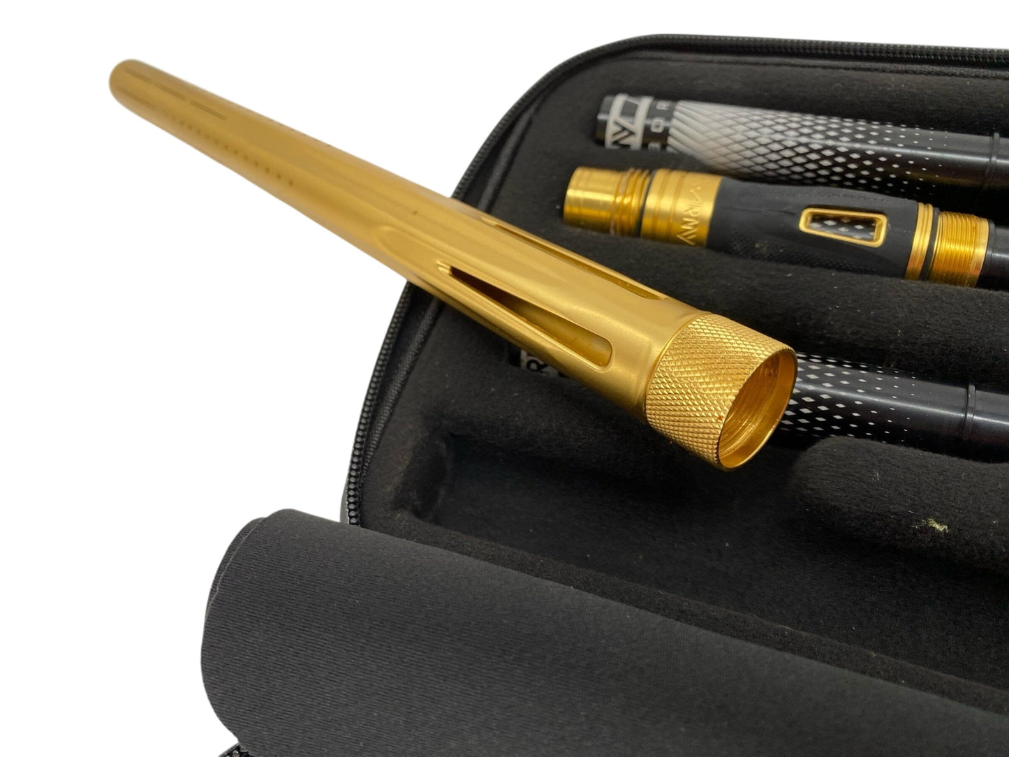 Used Hk Army Lazr Barrel Kit Luxe Thread - Gold Paintball Gun from CPXBrosPaintball Buy/Sell/Trade Paintball Markers, New Paintball Guns, Paintball Hoppers, Paintball Masks, and Hormesis Headbands