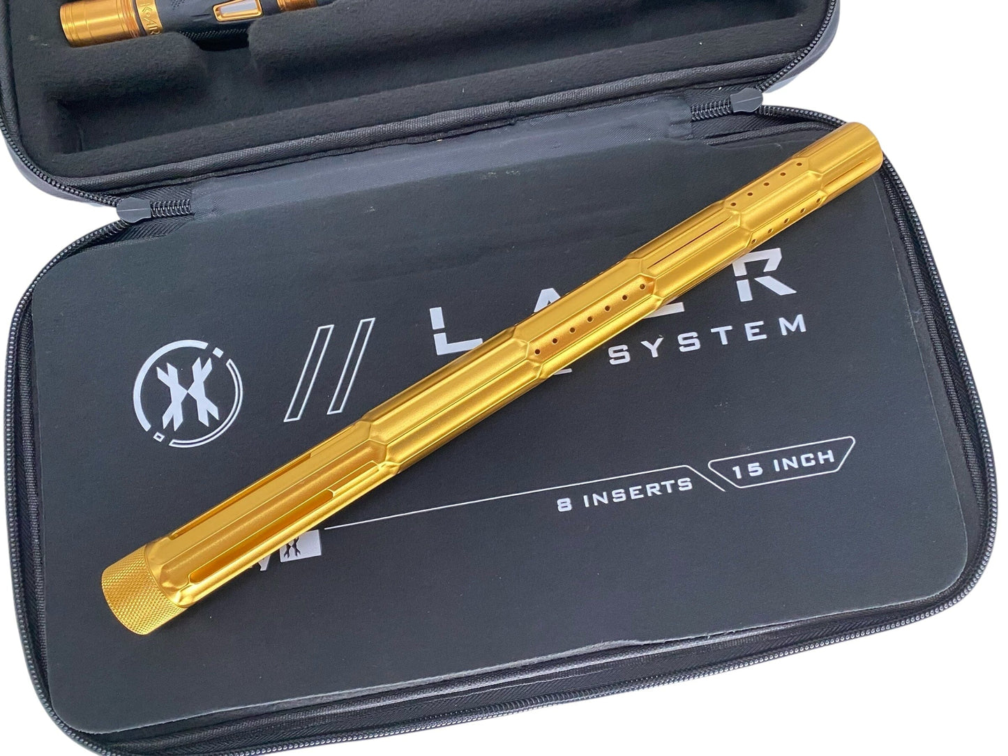 Used Hk Army Lazr Elite Fractal Barrel Kit Ac Thread Paintball Gun from CPXBrosPaintball Buy/Sell/Trade Paintball Markers, New Paintball Guns, Paintball Hoppers, Paintball Masks, and Hormesis Headbands